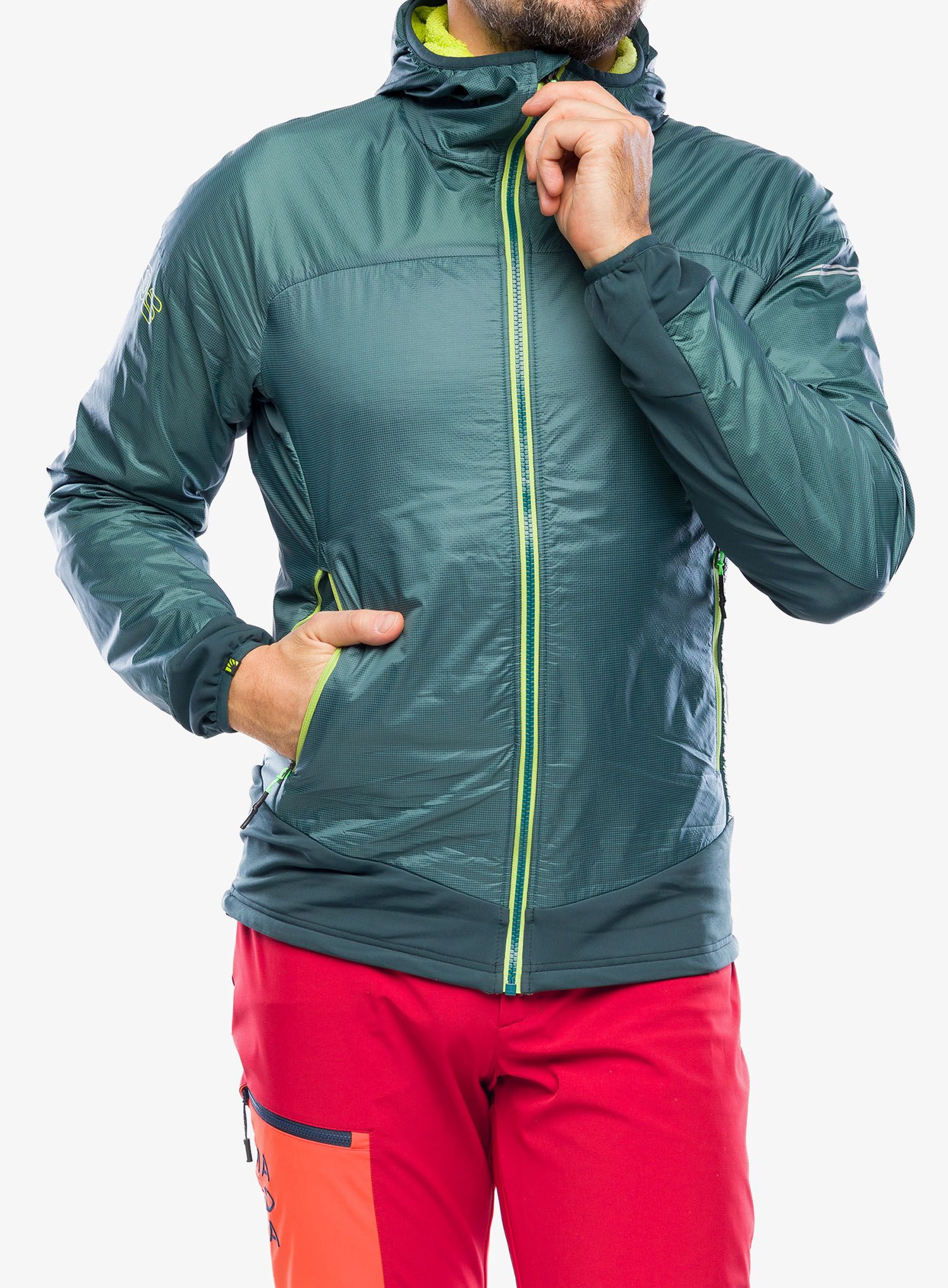 Jakna s postavom Karpos Federa Jacket - balsam/forest