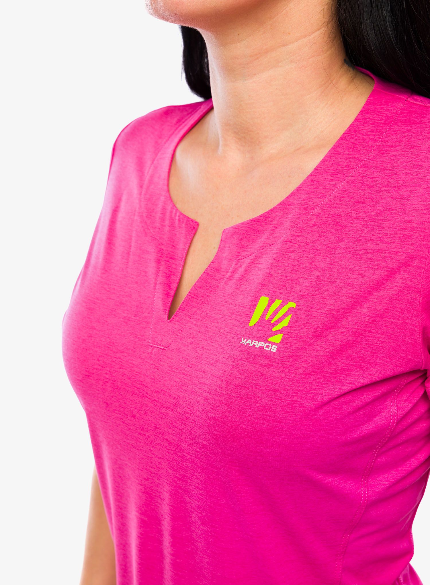 Ženska brzosušeća majica Karpos K-Performance T-Shirt - cabaret