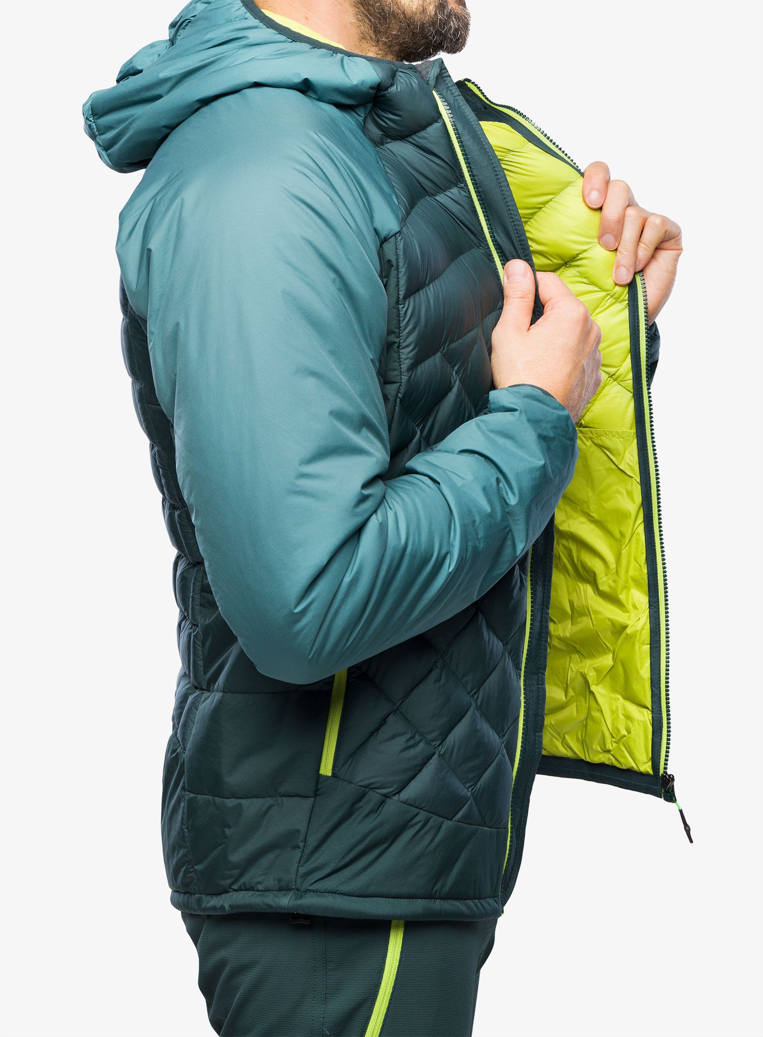 Jakna s postavom Karpos Lastei Active Plus Jacket - forest/balsam