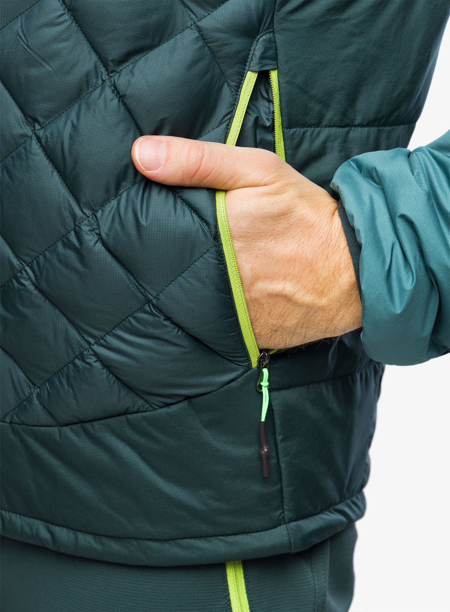 Jakna s postavom Karpos Lastei Active Plus Jacket - forest/balsam