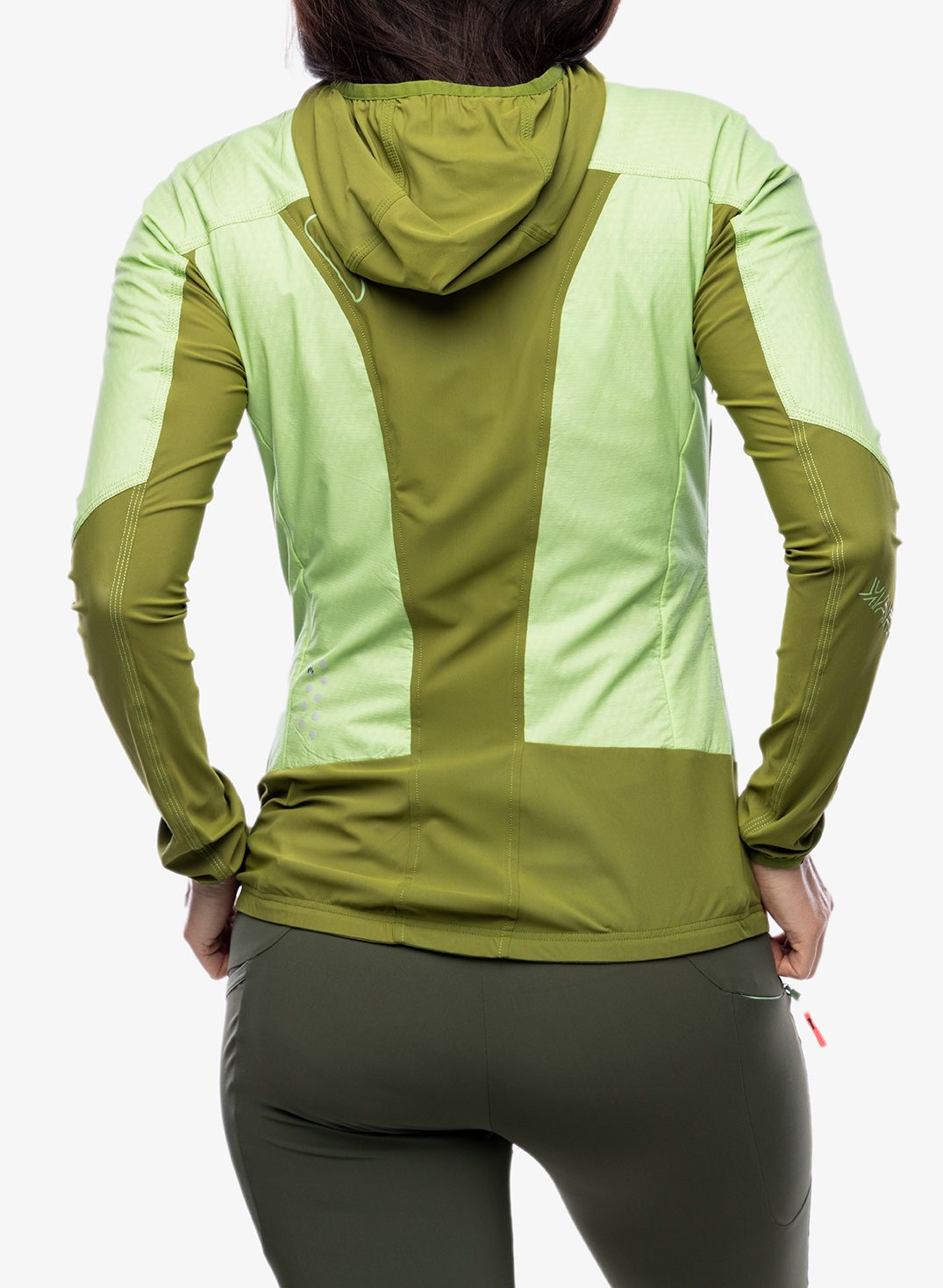 Ženska hibridna jakna Karpos Lavaredo Jacket - arcadian/cedar green