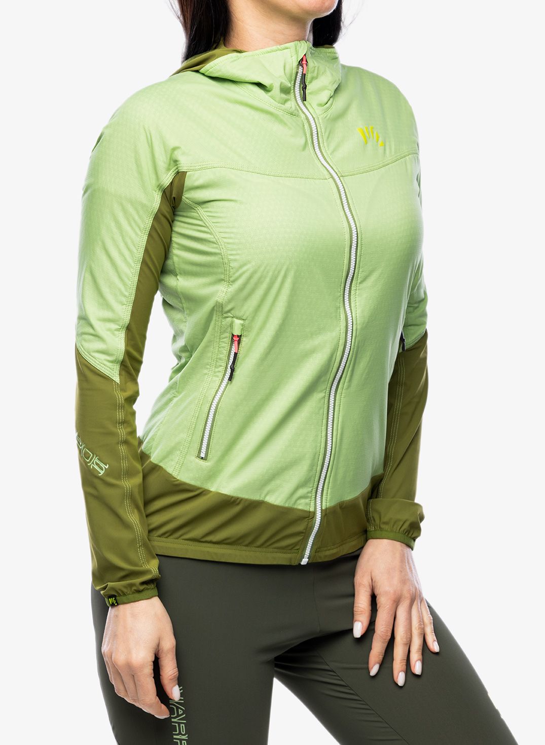 Ženska hibridna jakna Karpos Lavaredo Jacket - arcadian/cedar green