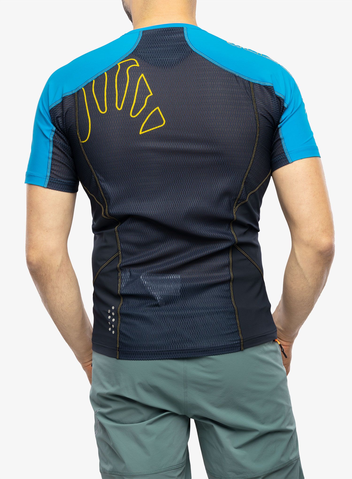 Majica za trčanje Karpos Lavaredo Jersey - outer space/indigo bunting