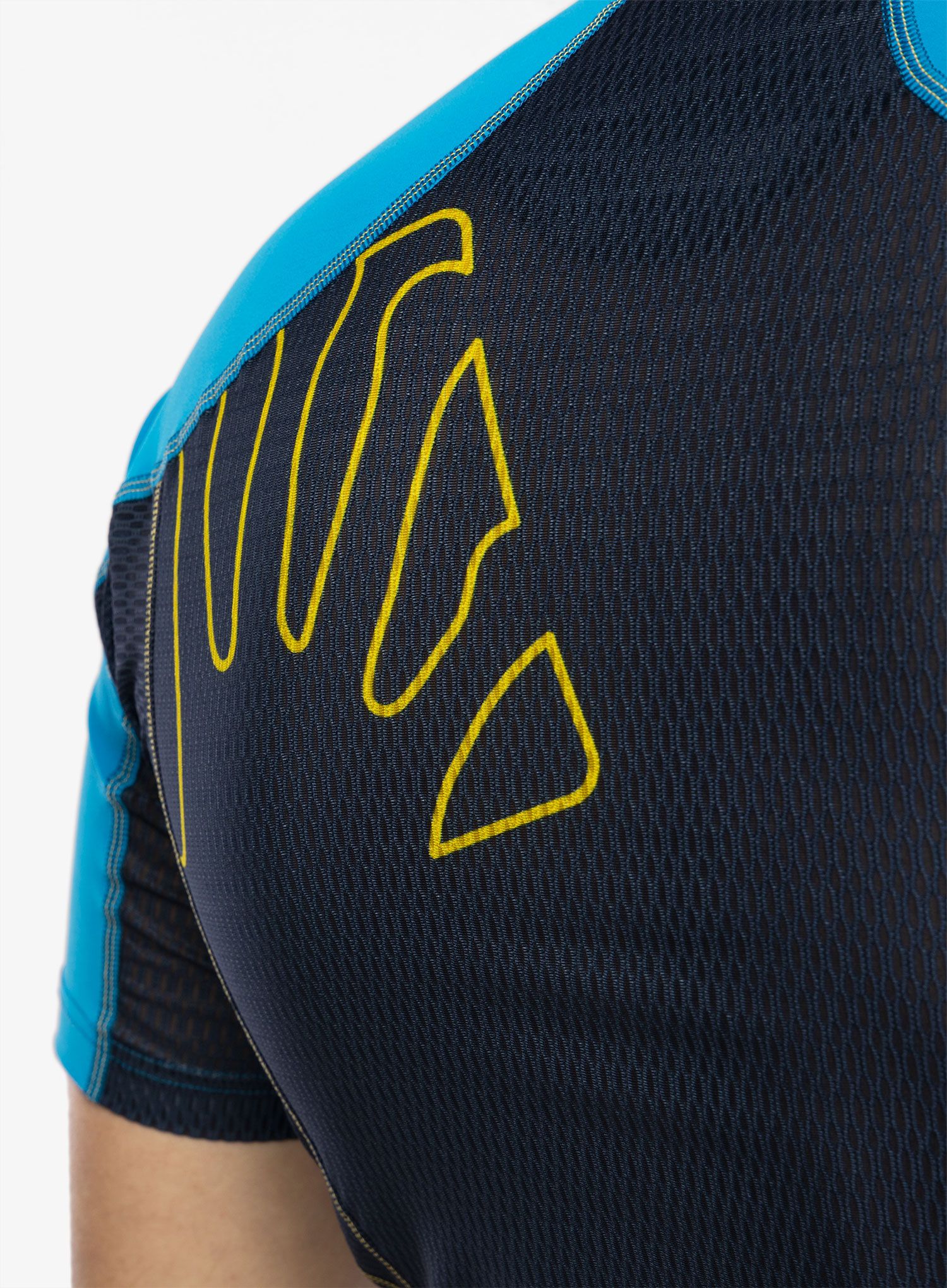 Majica za trčanje Karpos Lavaredo Jersey - outer space/indigo bunting