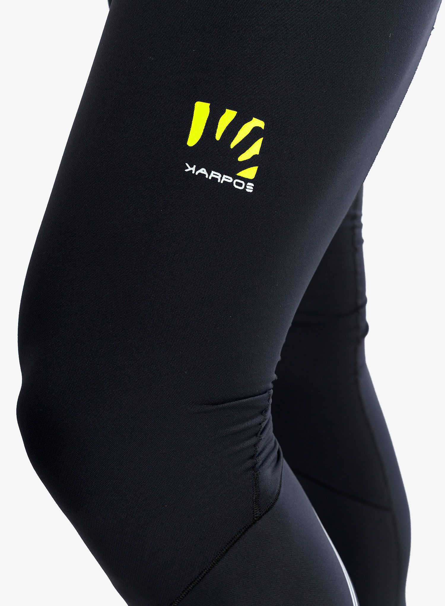 Tajice za trčanje Karpos lavaredo Winter Tight - black/blue jewel