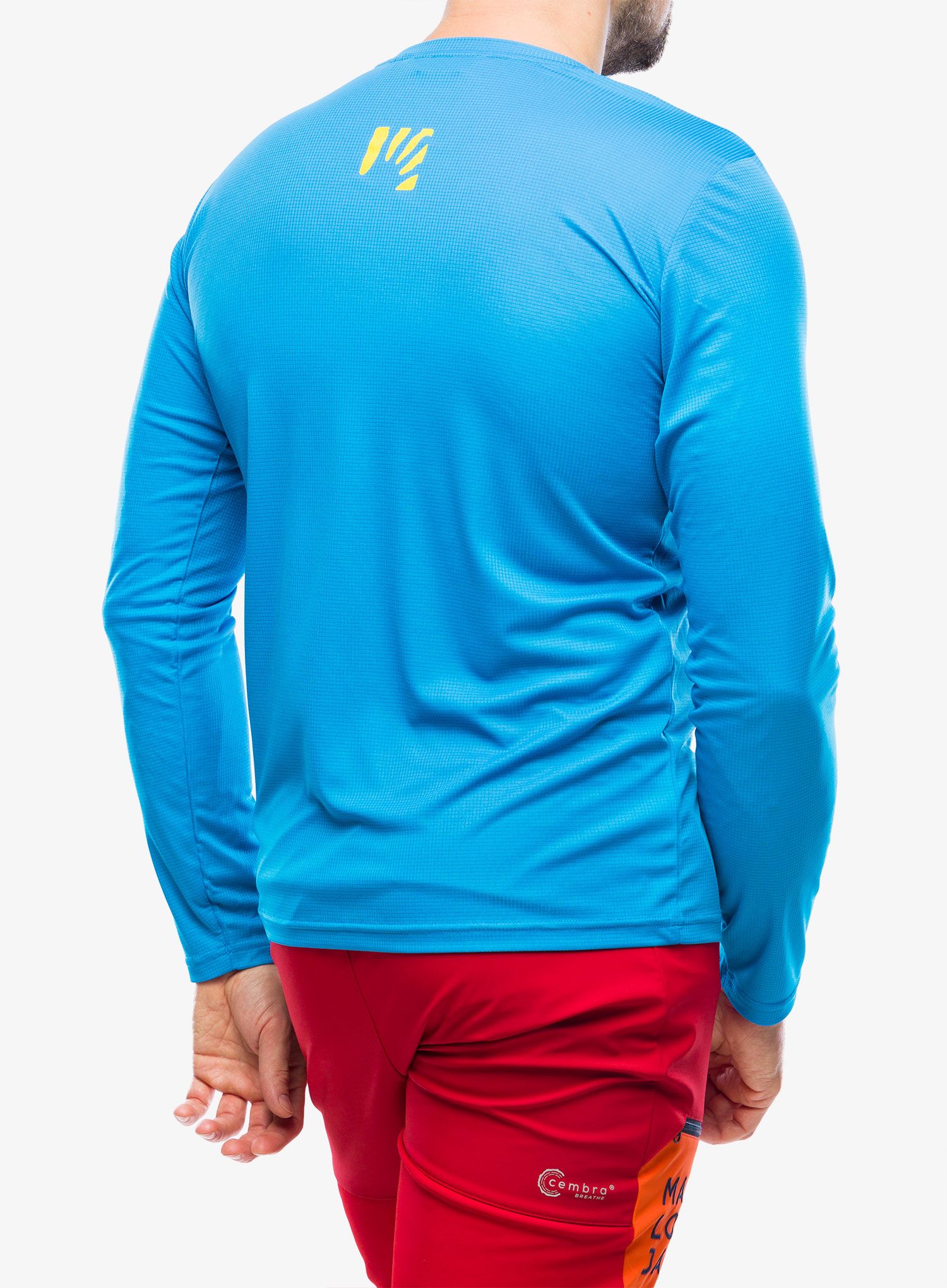 Dukserica Karpos Loma Jersey LS - indigo bunting/high visibility