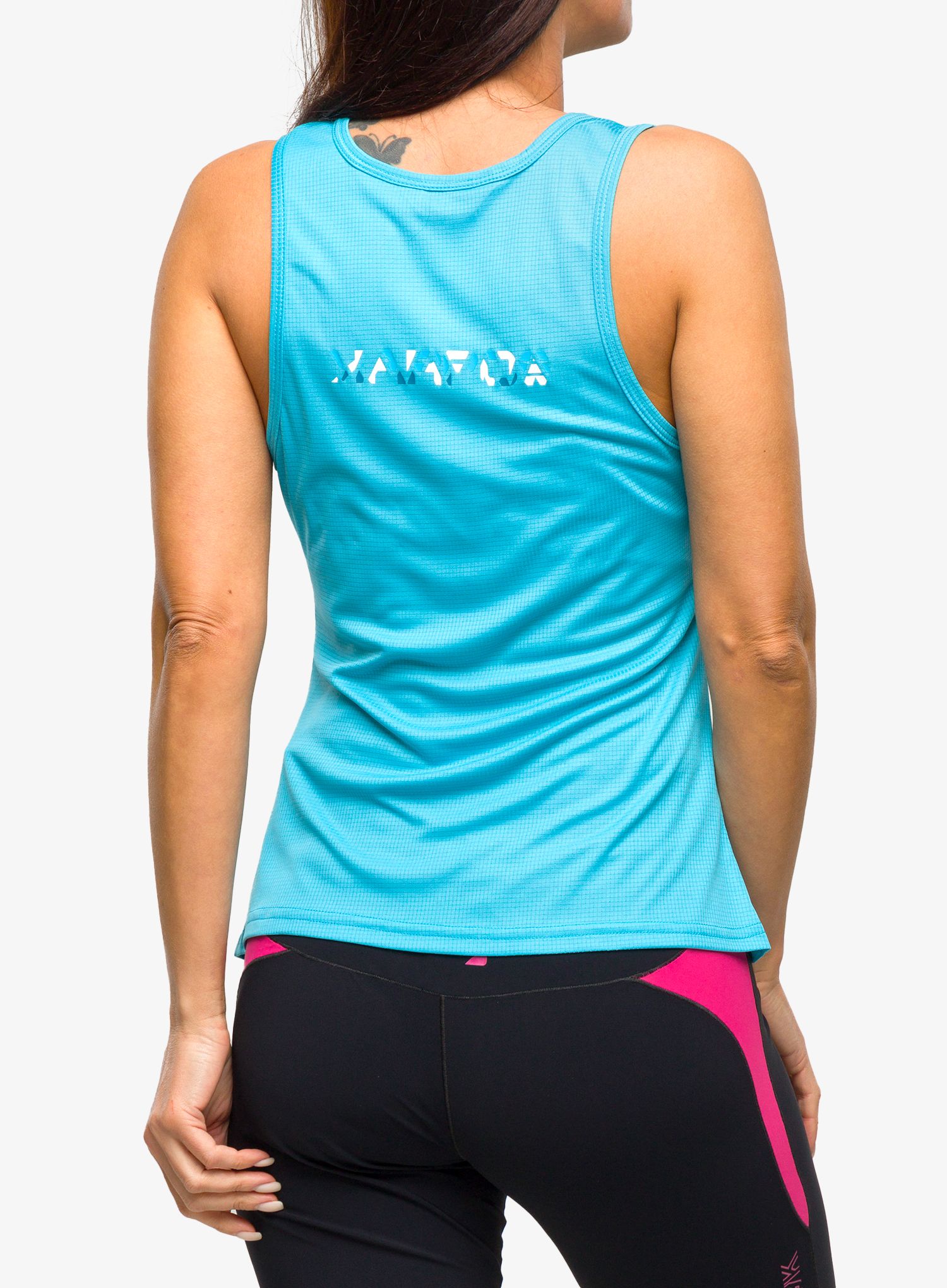 Ženski top Karpos Loma Top - blue atoll/white/moroccan blue