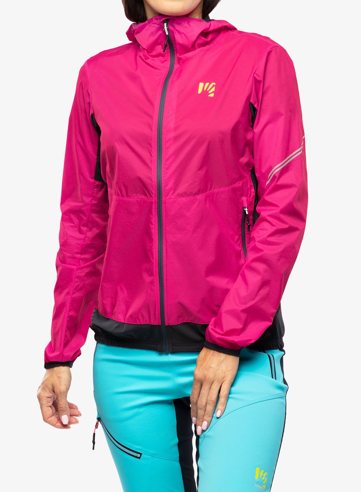 Ženska vjetrovka Karpos Lot Evo Jacket - innuendo/ombre blue