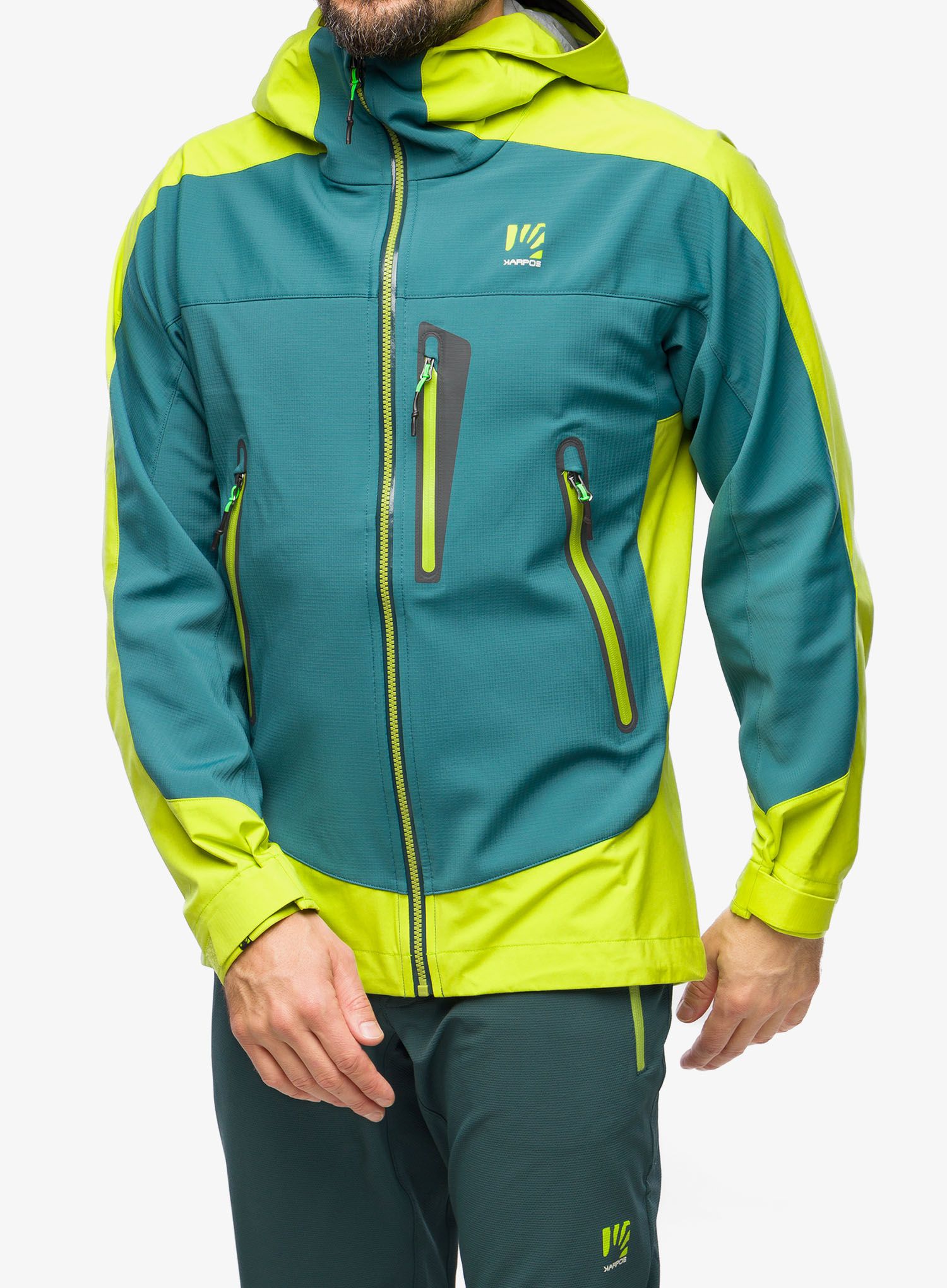 Jakna za turno skijanje Karpos Marmolada Jacket - balsam/kiwi colada