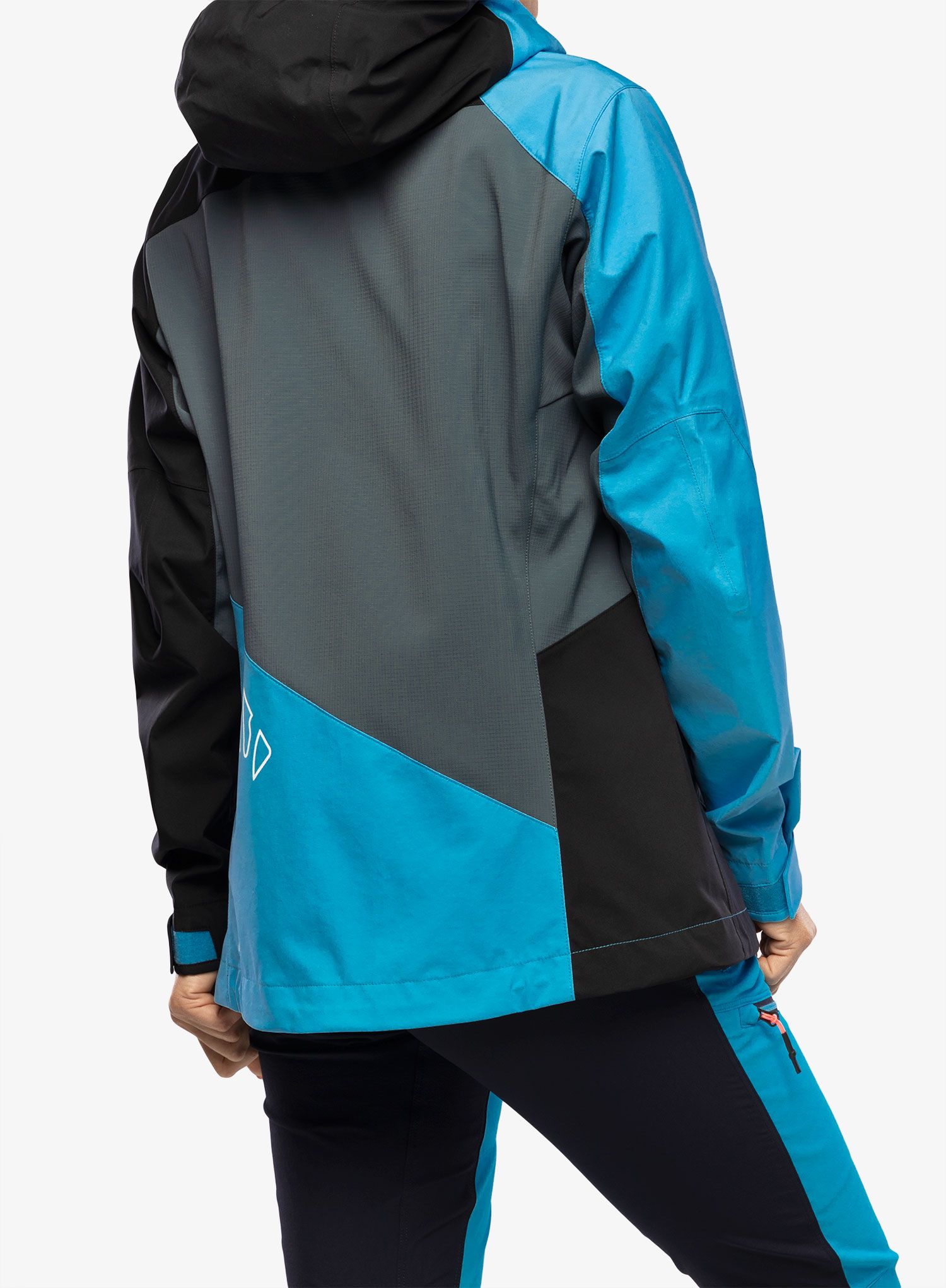 Ženska skijaška jakna Karpos Marmolada Jacket - dark slate/blue atoll/black