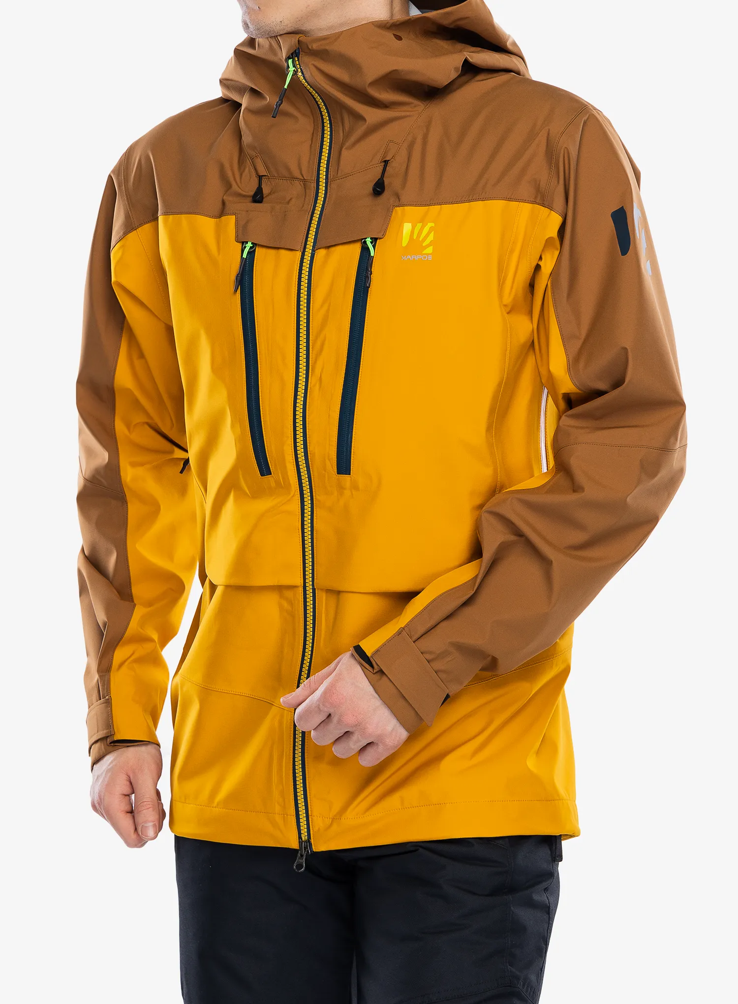Jakna za planine Karpos Midi Shell Jacket - golden/nuthatch