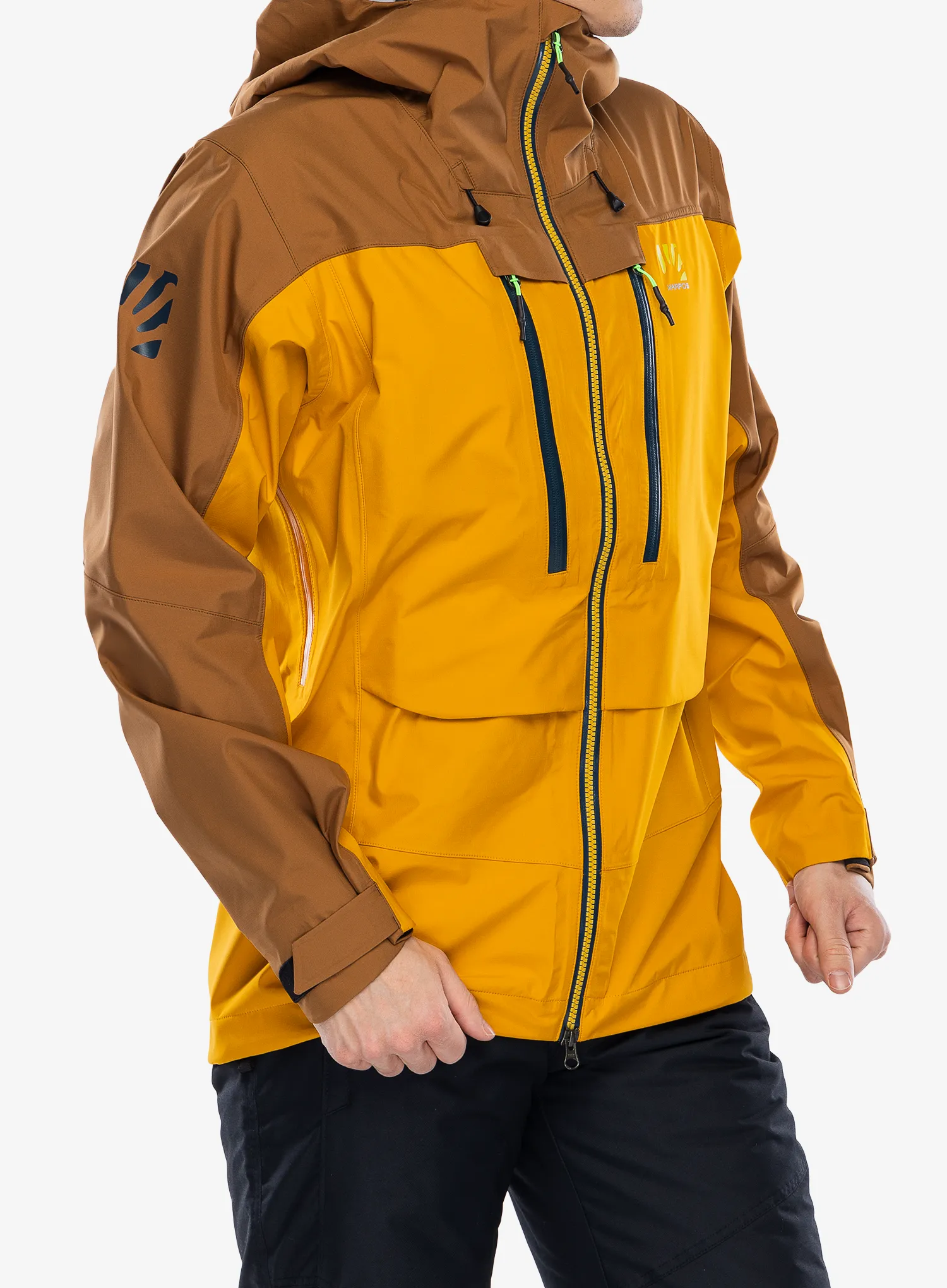 Jakna za planine Karpos Midi Shell Jacket - golden/nuthatch