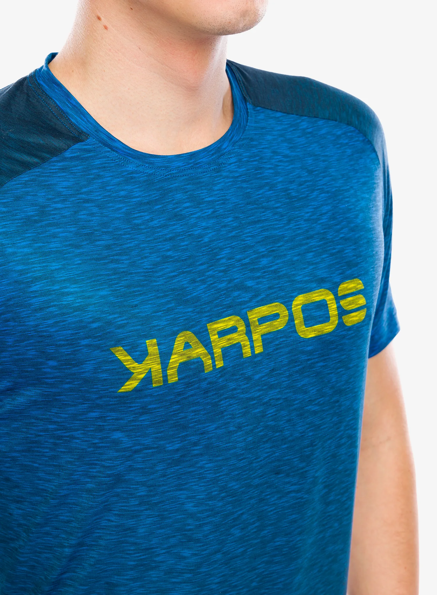 Majica Karpos Prato Piazza Jersey - out space/indigo bunt/high vis