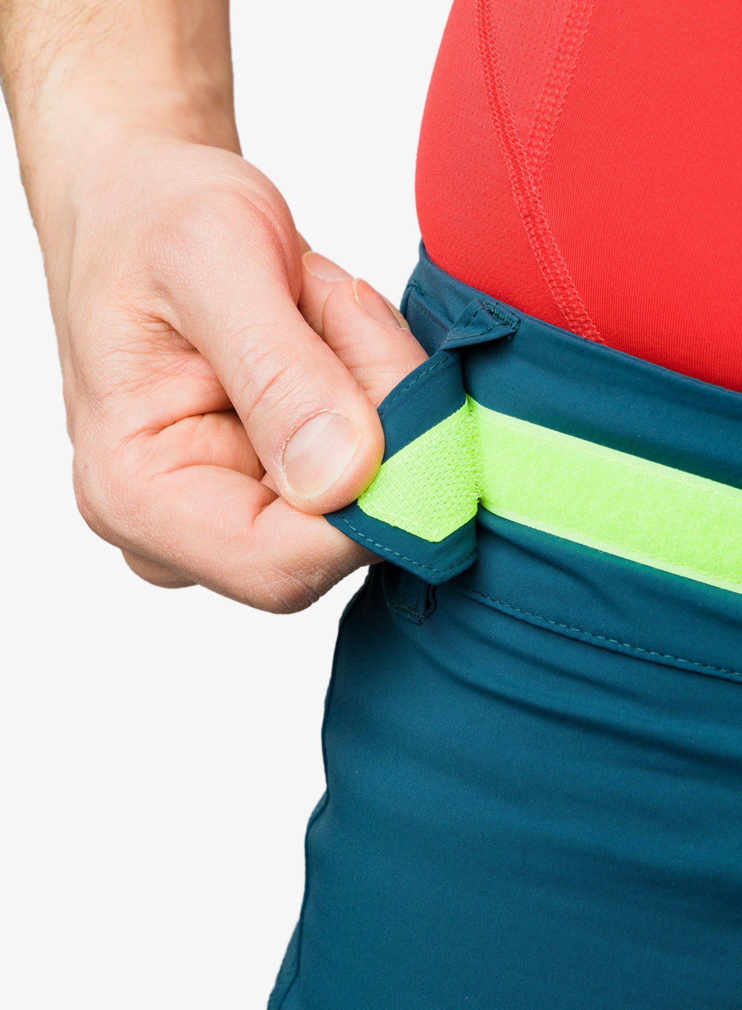 Biciklističke kratke hlače Karpos Rapid Baggy Short - refl.pond/hydro/yellow fluo