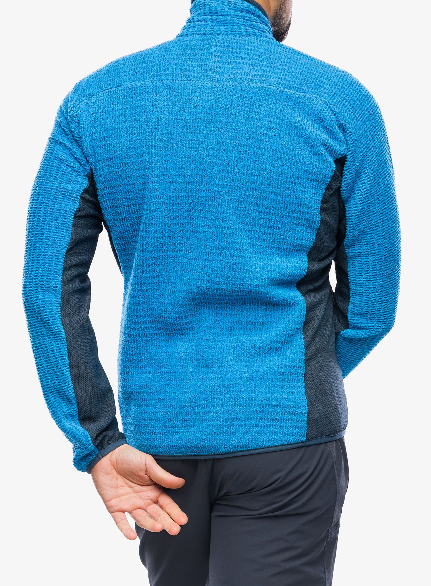 Dukserica od flisa Karpos Rocchetta Fleece - diva blue/midnight