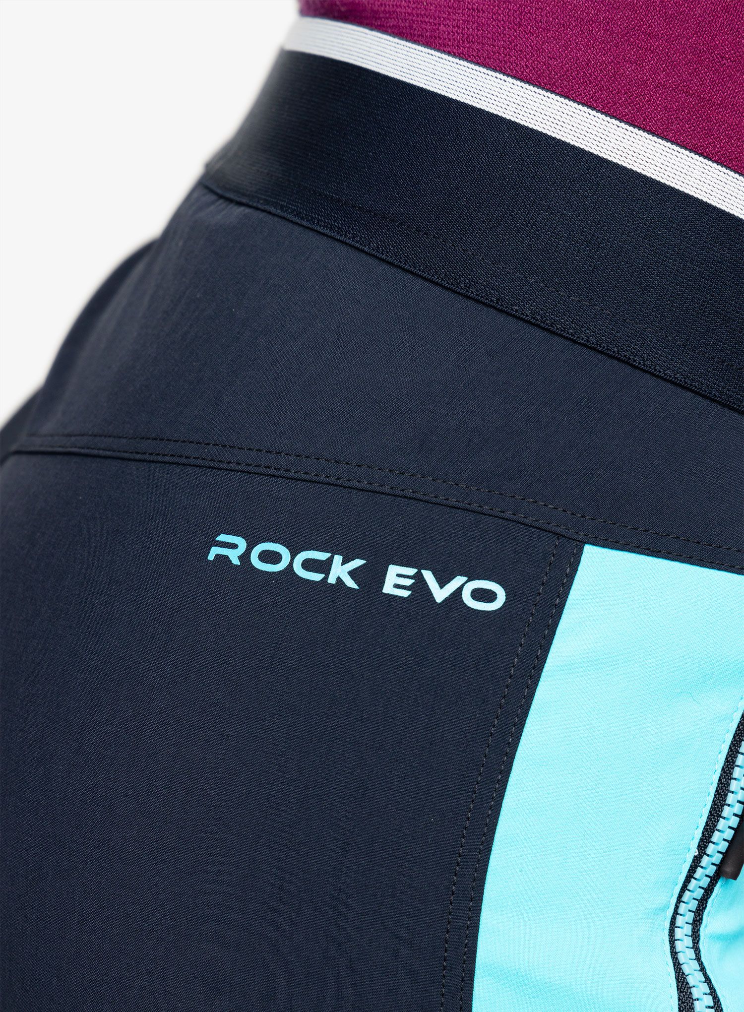 Ženske planinarske hlače Karpos Rock Evo Pant - blue atoll/sky captain