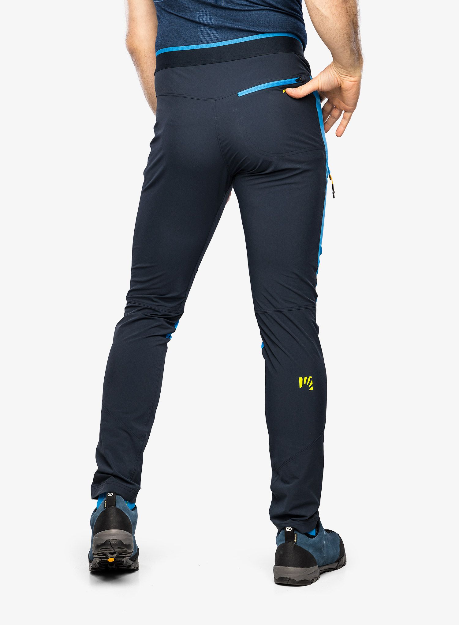 Muške planinarske hlače Karpos Rock Evo Pant - indigo bunting/outer space