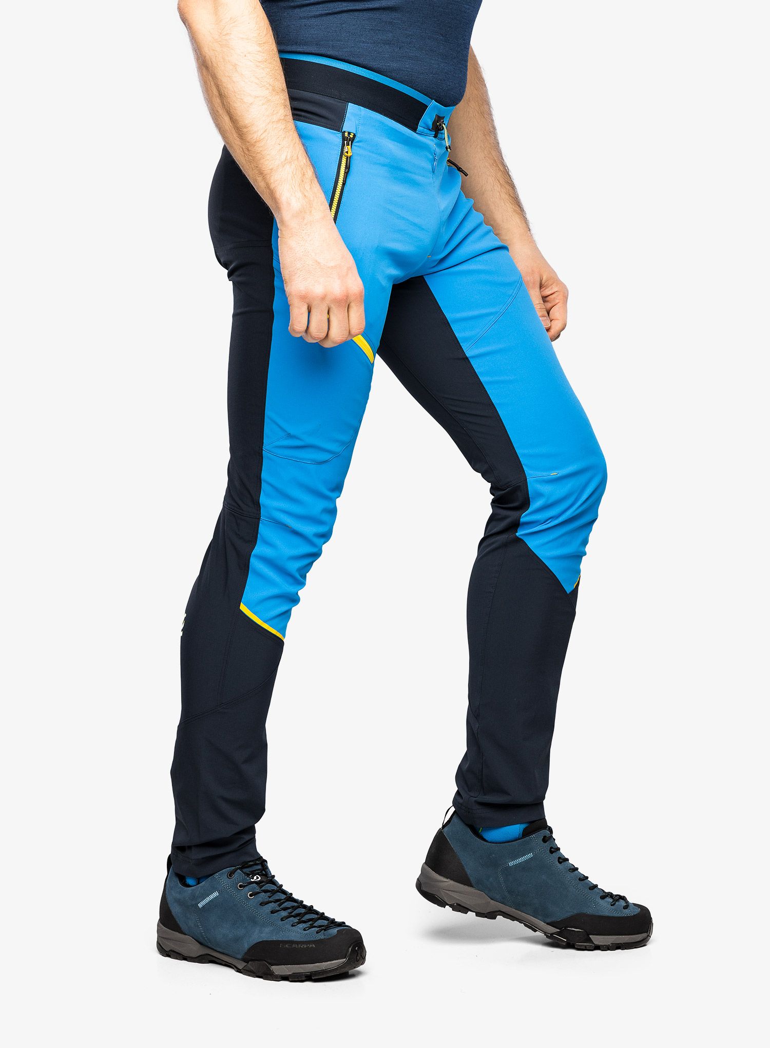 Muške planinarske hlače Karpos Rock Evo Pant - indigo bunting/outer space