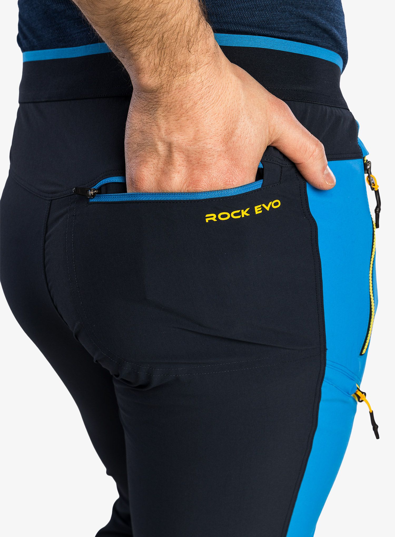 Muške planinarske hlače Karpos Rock Evo Pant - indigo bunting/outer space