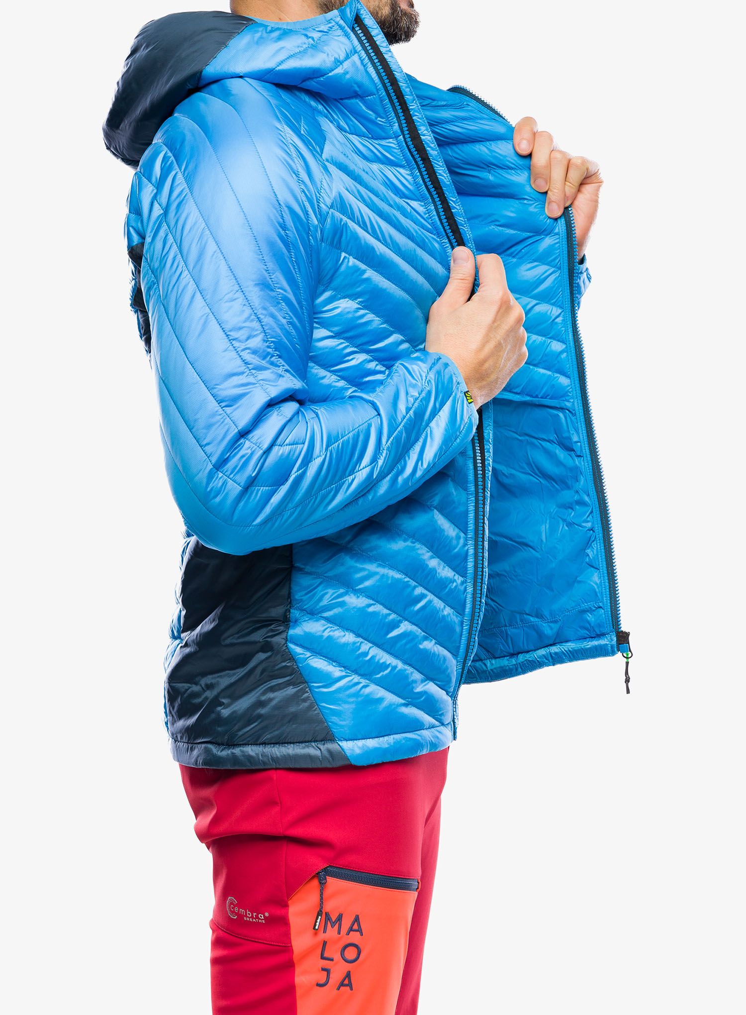 Jakna s postavom Karpos Sas Plat Jacket - diva blue/midnight