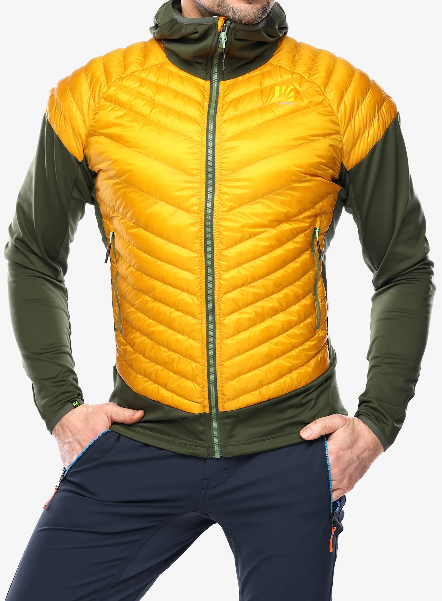 Hibridna jakna Karpos Sass De Mura Jacket - radiant/rifle green