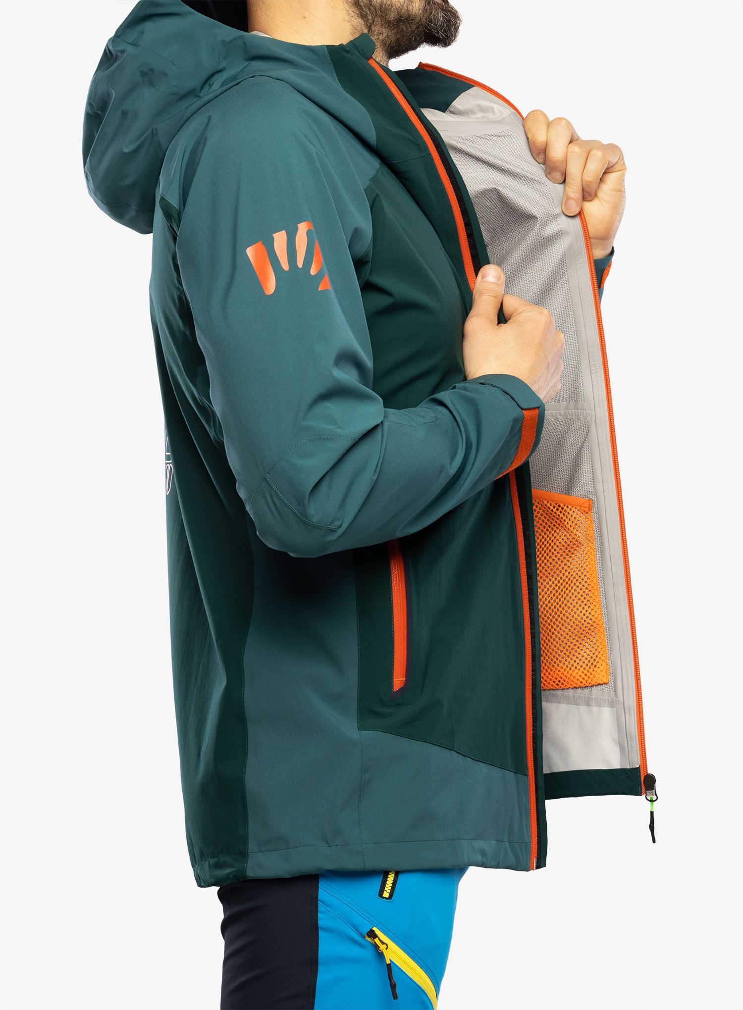 Jakna Karpos Temporale Jacket - dark sea/balsam