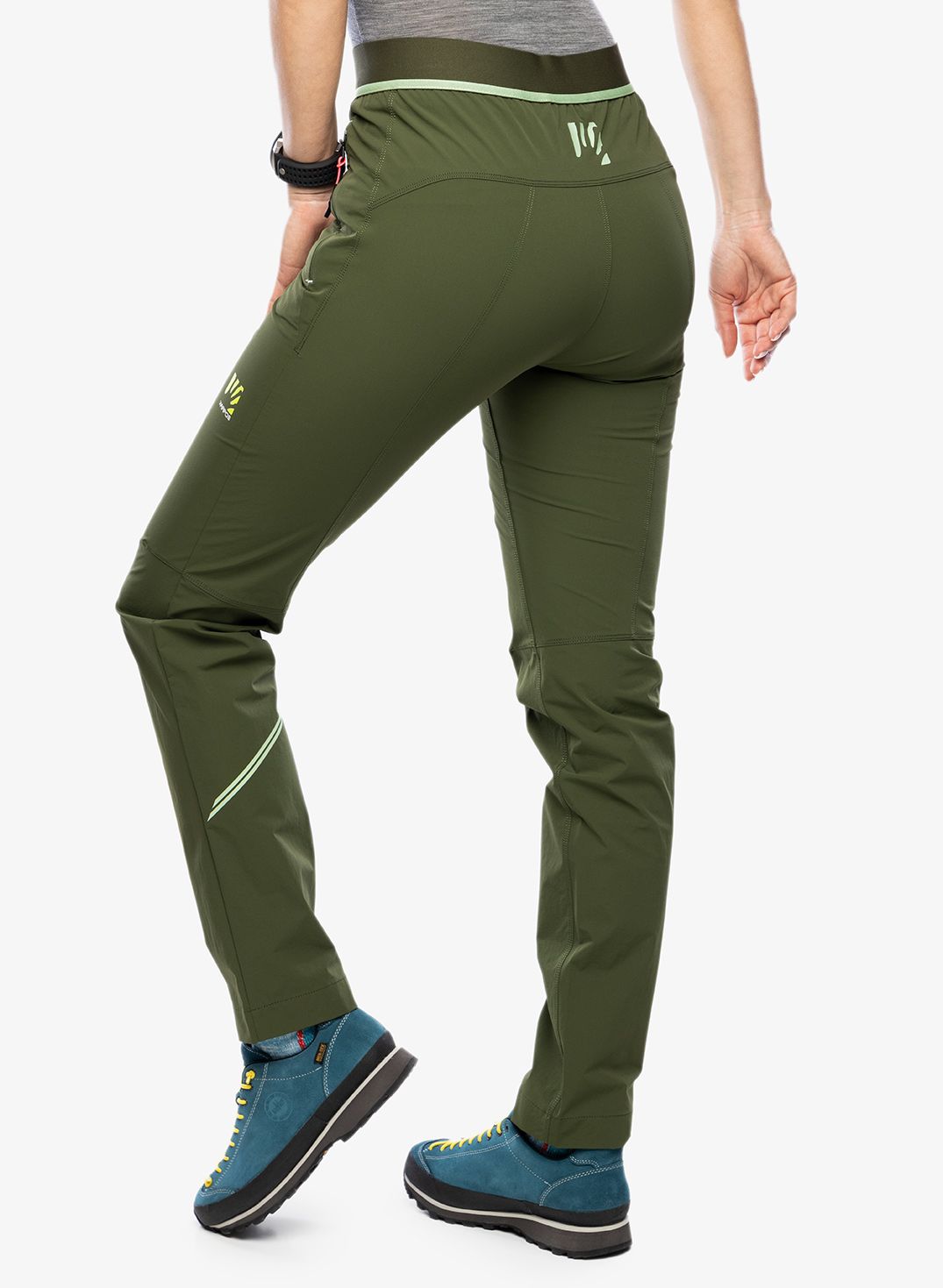 Ženske hlače Karpos Tre Cime Pant - rifle green/arcadian