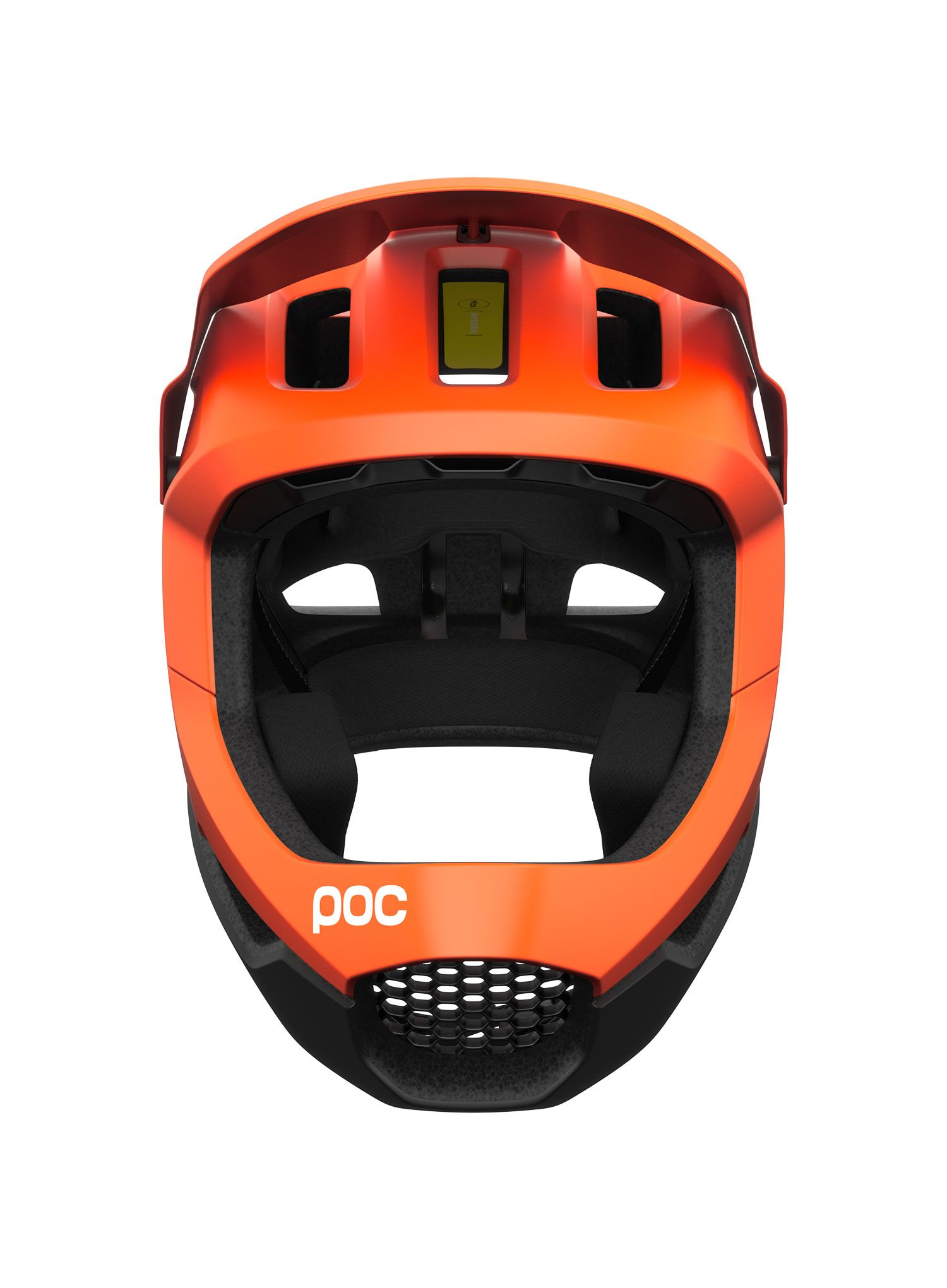 Kaciga enduro POC Otocon Race Mips - fluo orange/uranium black matt