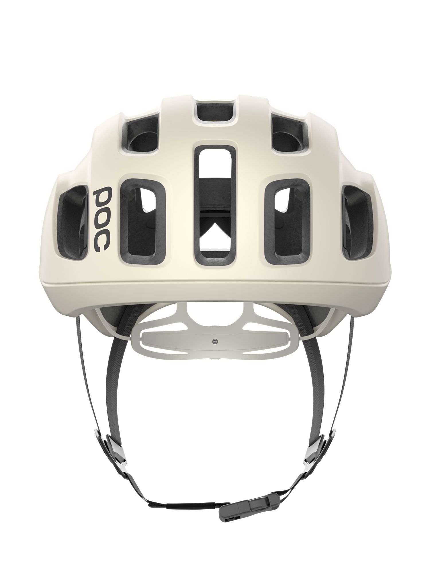 Biciklistička kaciga POC Ventral Air Mips - okenite off/white matt