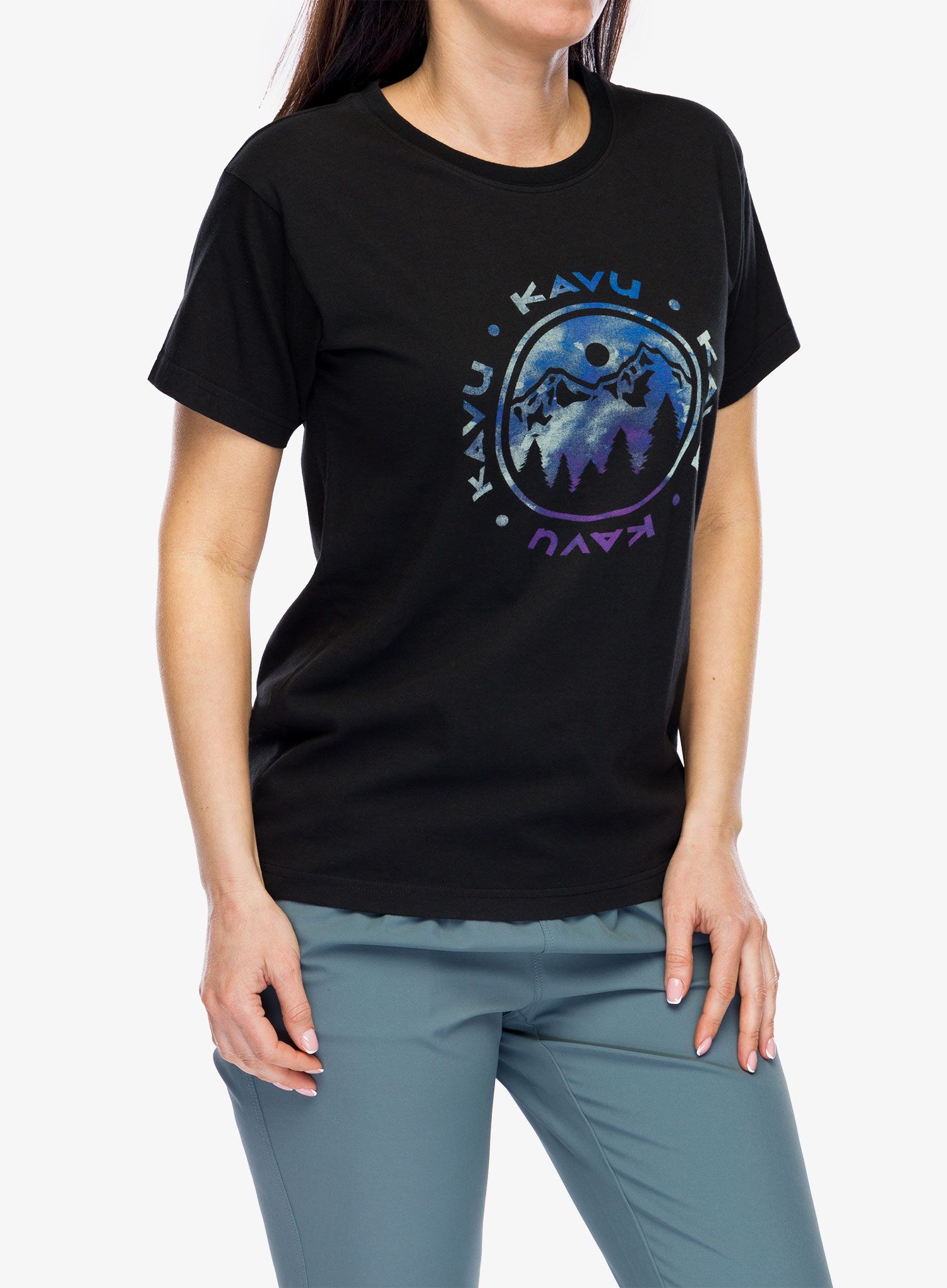 Ženska pamučna majica Kavu Forever KAVU - black