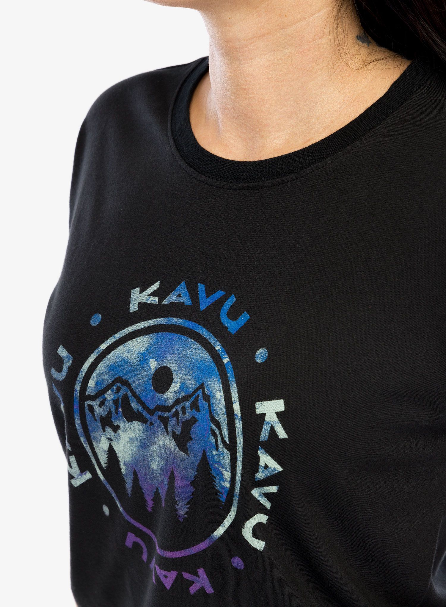 Ženska pamučna majica Kavu Forever KAVU - black
