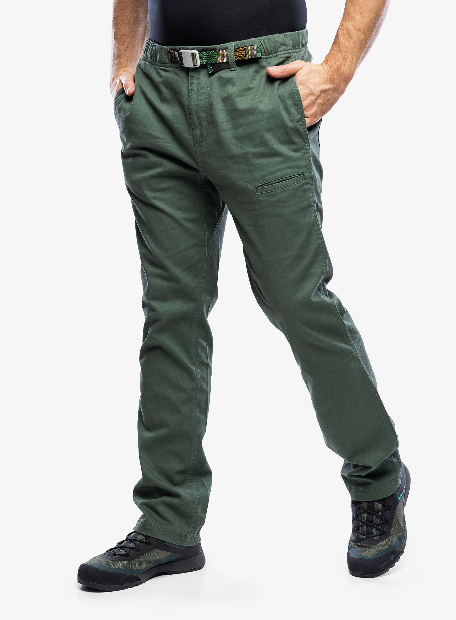 Planinarske hlače Kavu Hit The Road Pant - dark forest