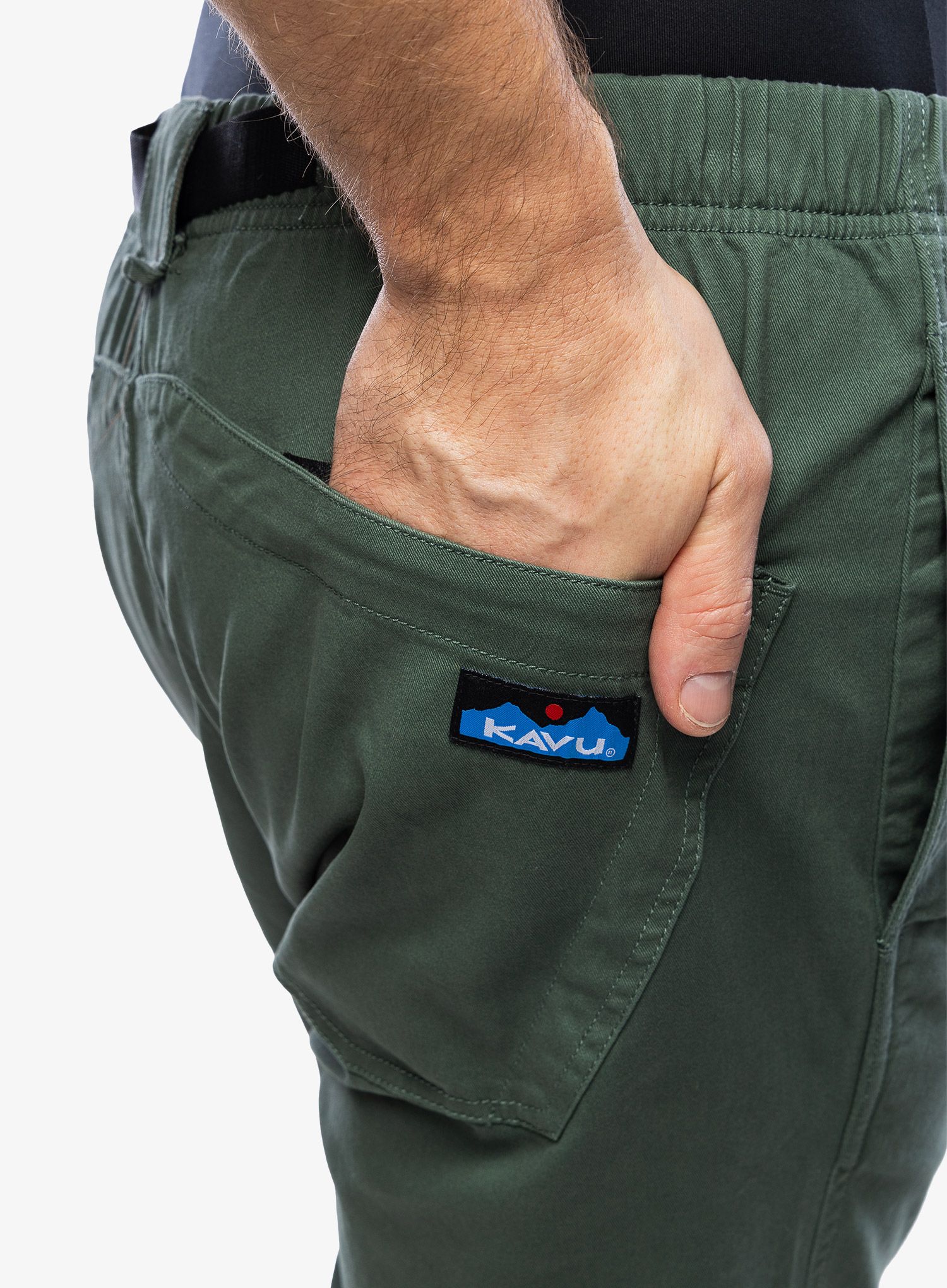 Planinarske hlače Kavu Hit The Road Pant - dark forest