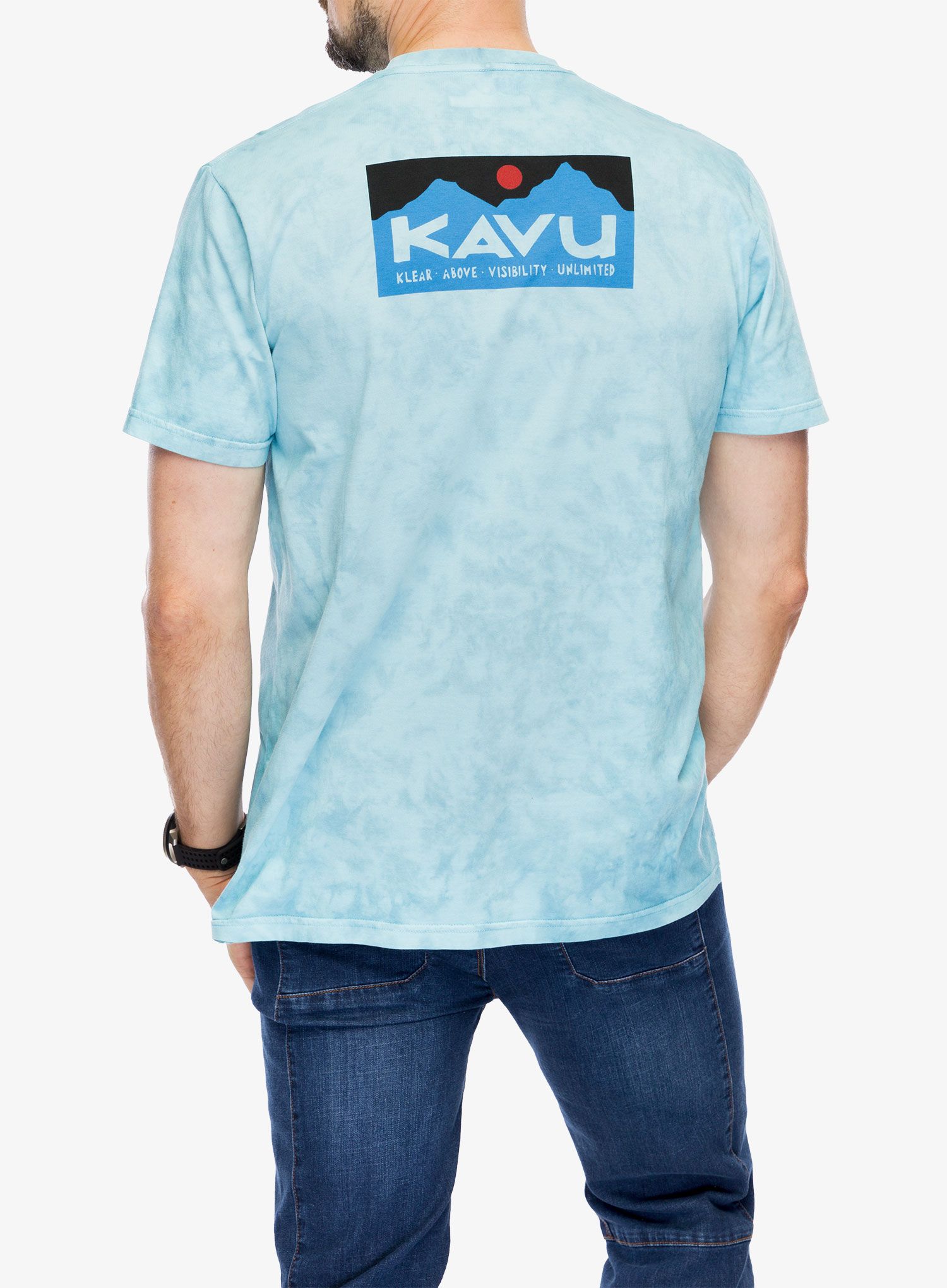 Majica s tiskom Kavu Klear Above Etch Art - at sea tie dye