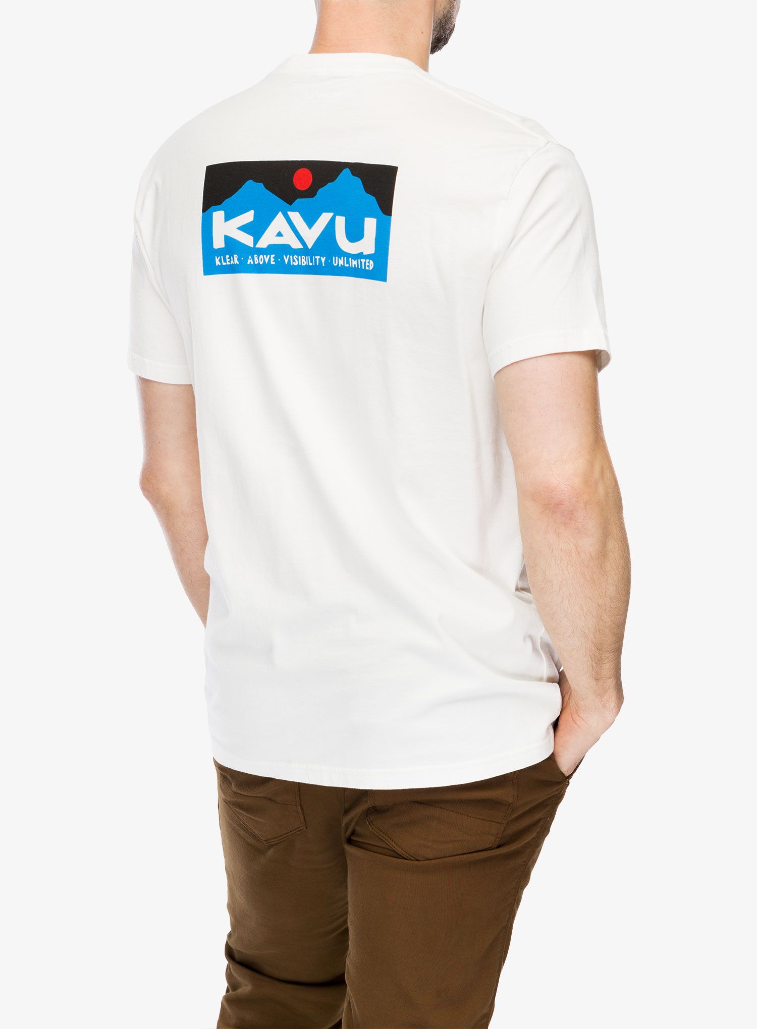 Pamučna majica Kavu Klear Above Etch Art - off white