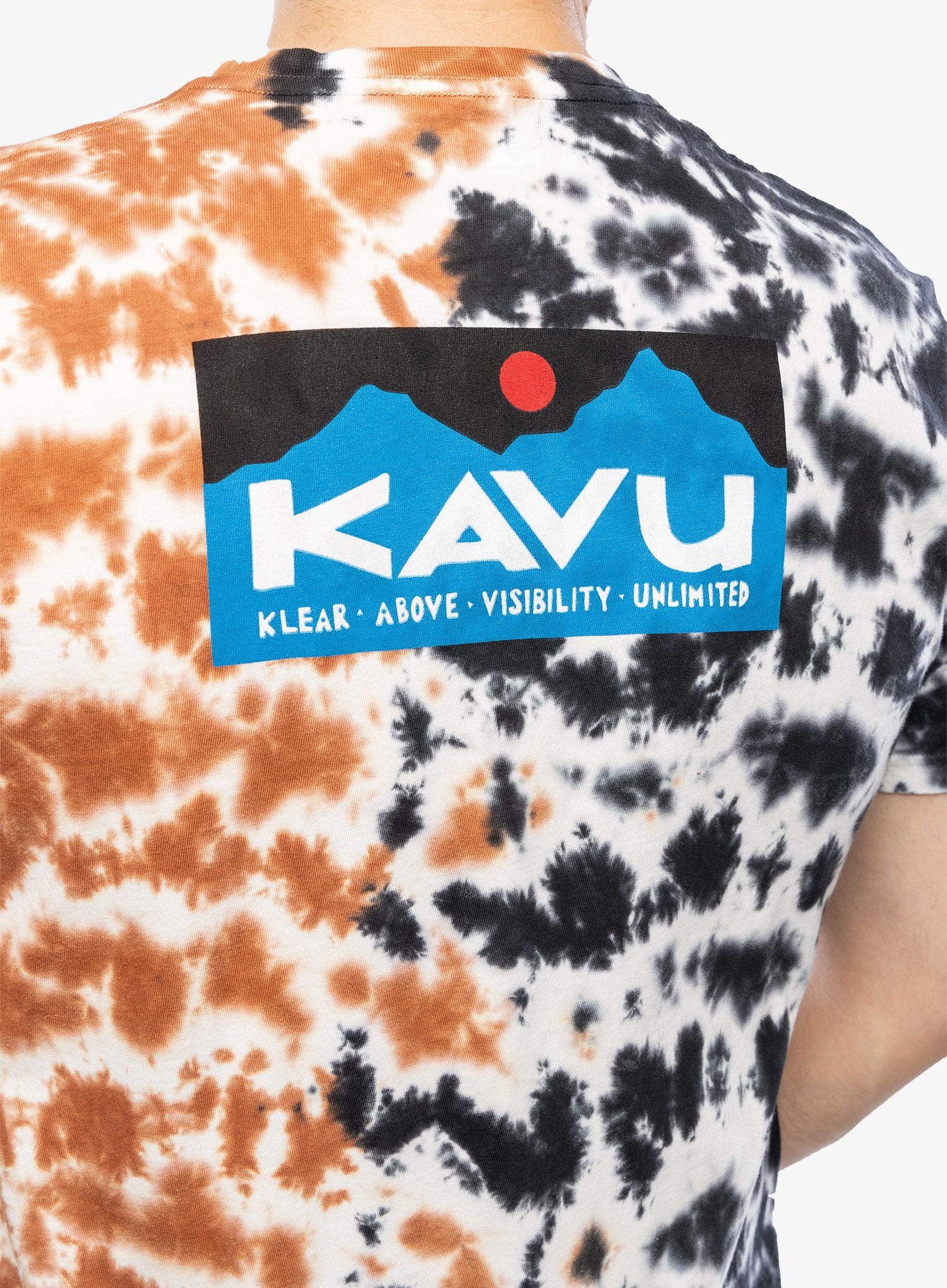 Pamučna majica Kavu Klear Above Etch Art - resin tie dye