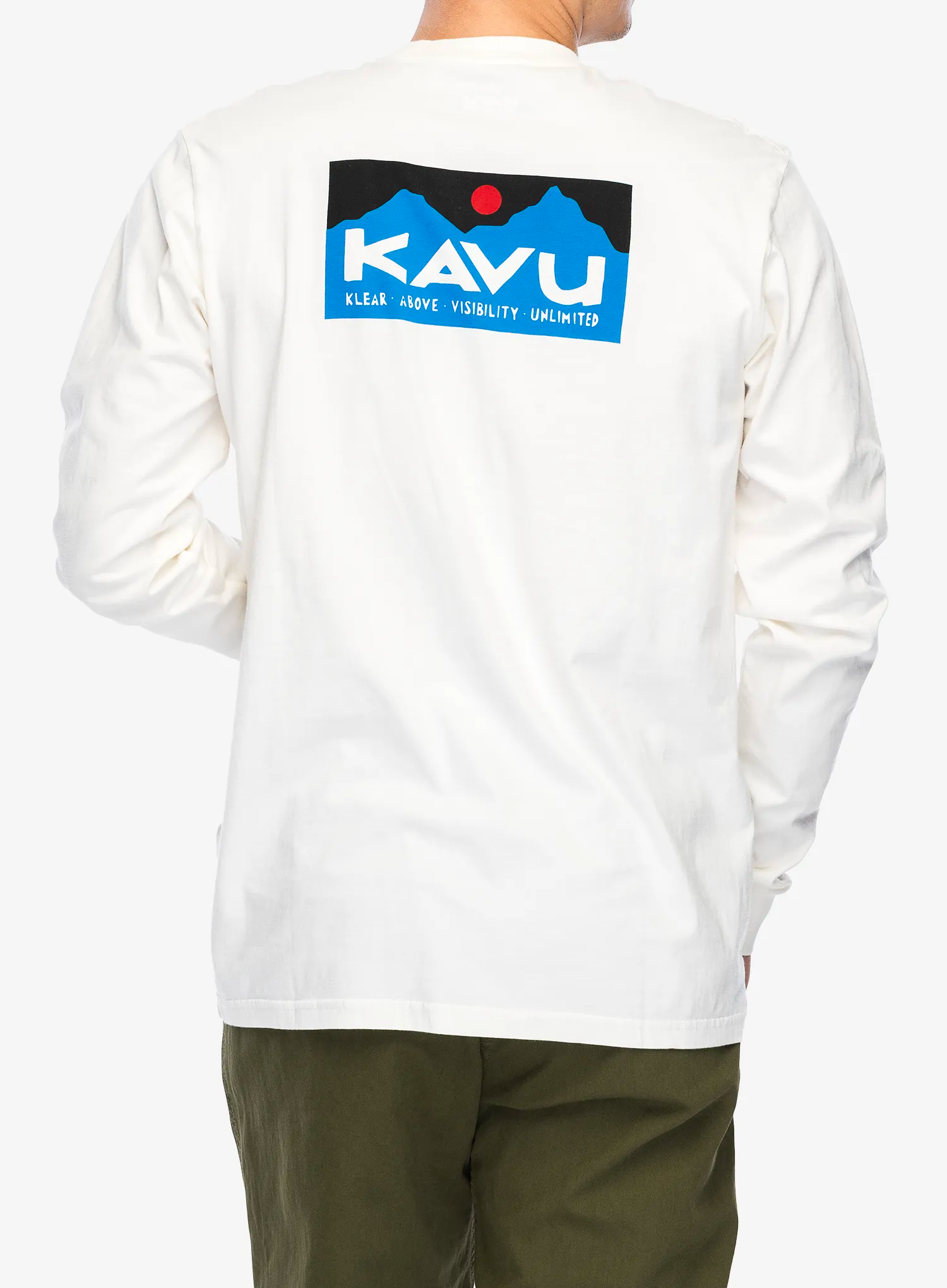 Majica dugih rukava Kavu LS Etch Art - off white