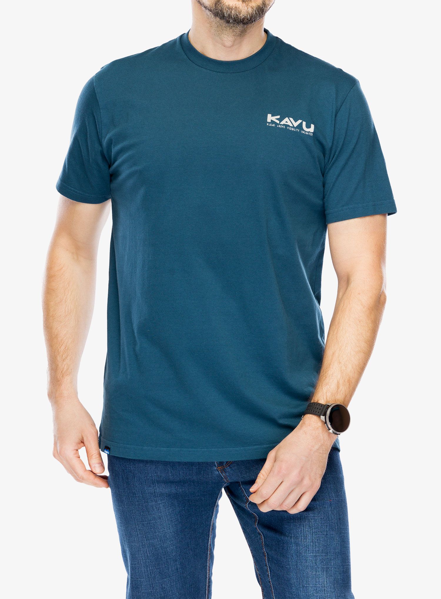 Majica s tiskom Kavu Paddle Out - agean