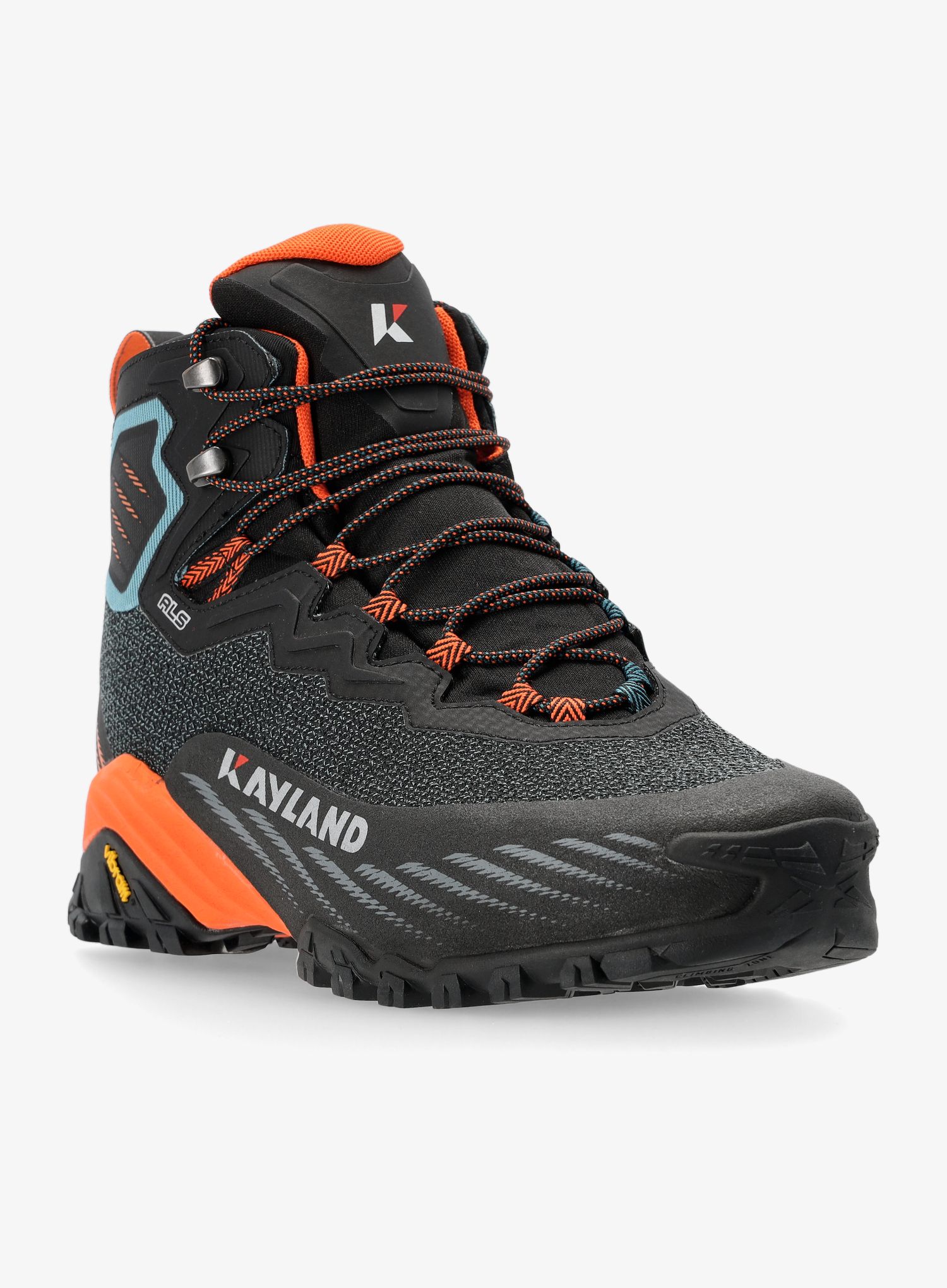 Visoke planinarske cipele Kayland Duke Mid GTX - black/orange