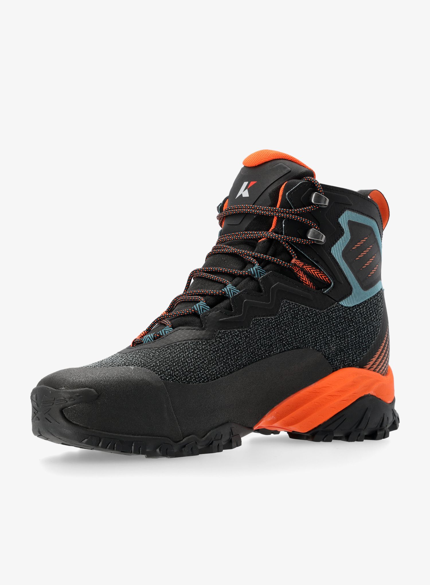 Visoke planinarske cipele Kayland Duke Mid GTX - black/orange