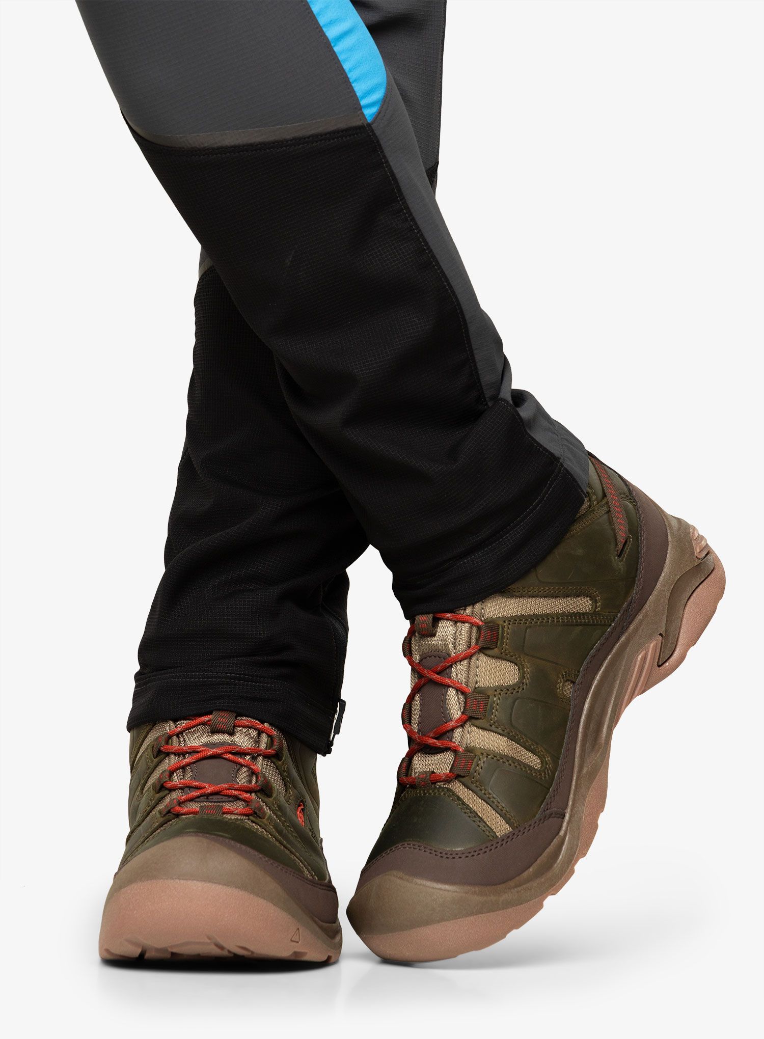 Muške planinarske cipele Keen Circadia Mid WP - dark olive/potters clay
