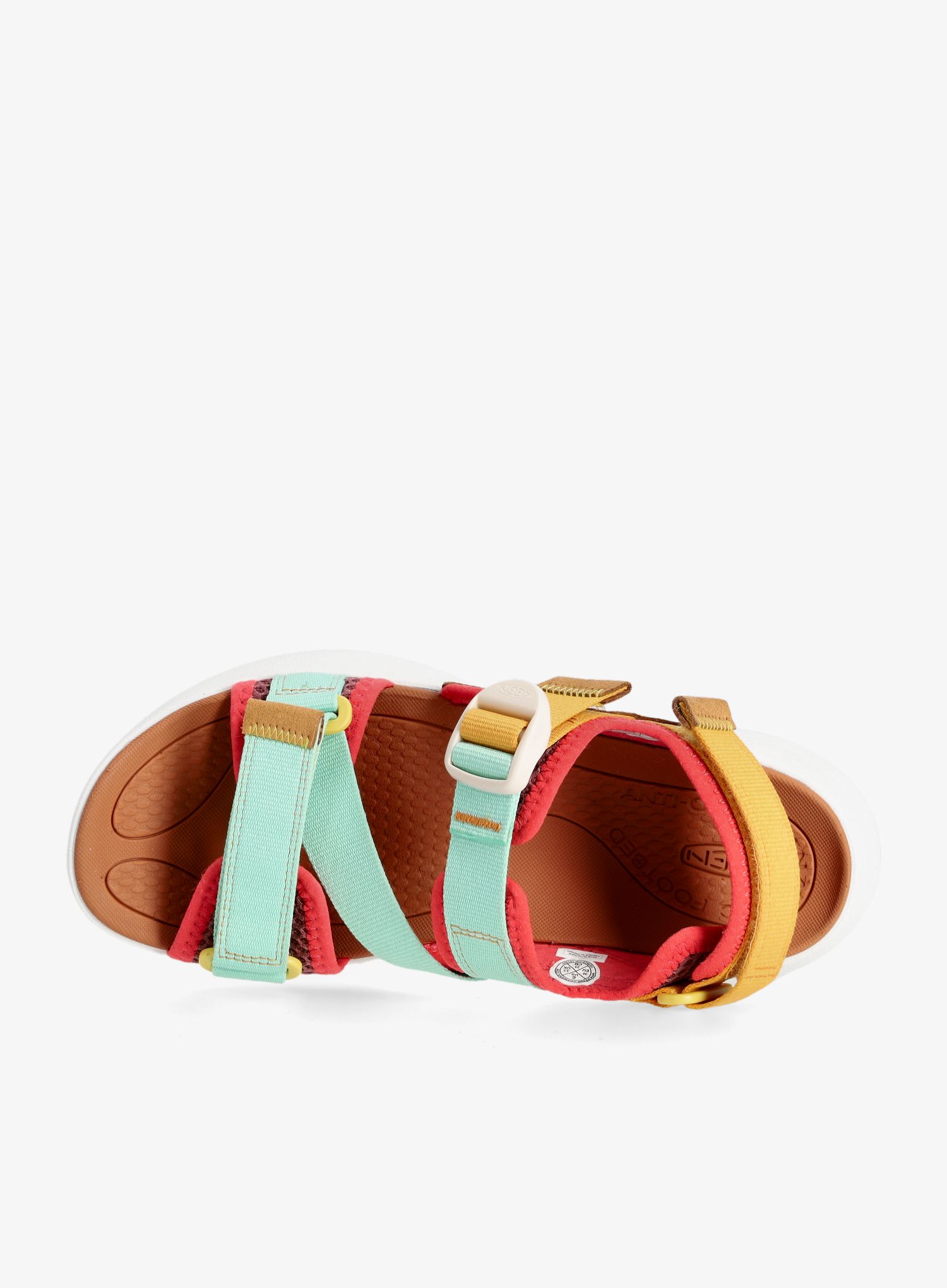 Ženske sandale Keen Elle Sport Backstrap - golden yellow/lichen