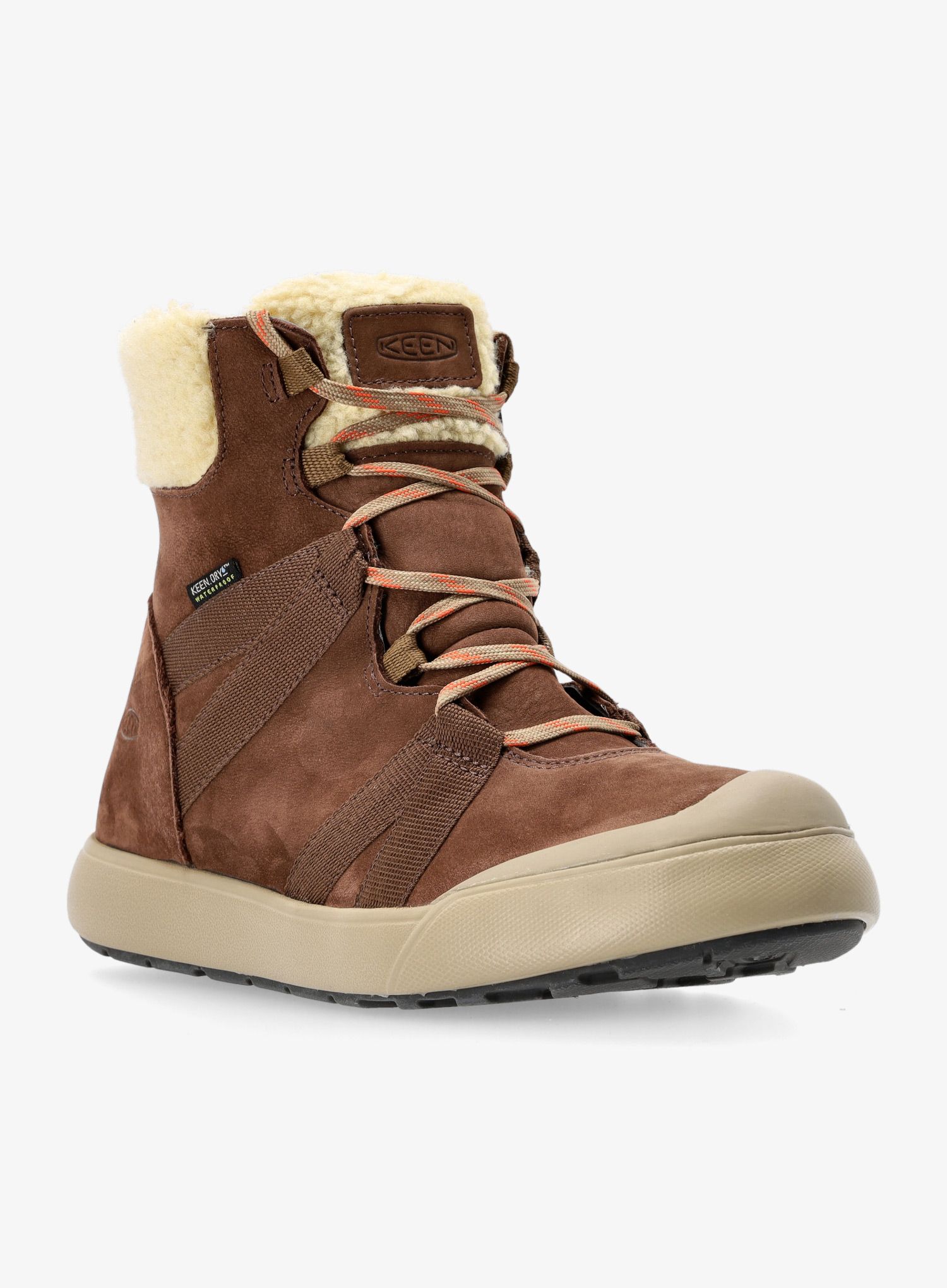 Ženske zimske cipele Keen Elle Winter Boot WP - chestnut/red clay