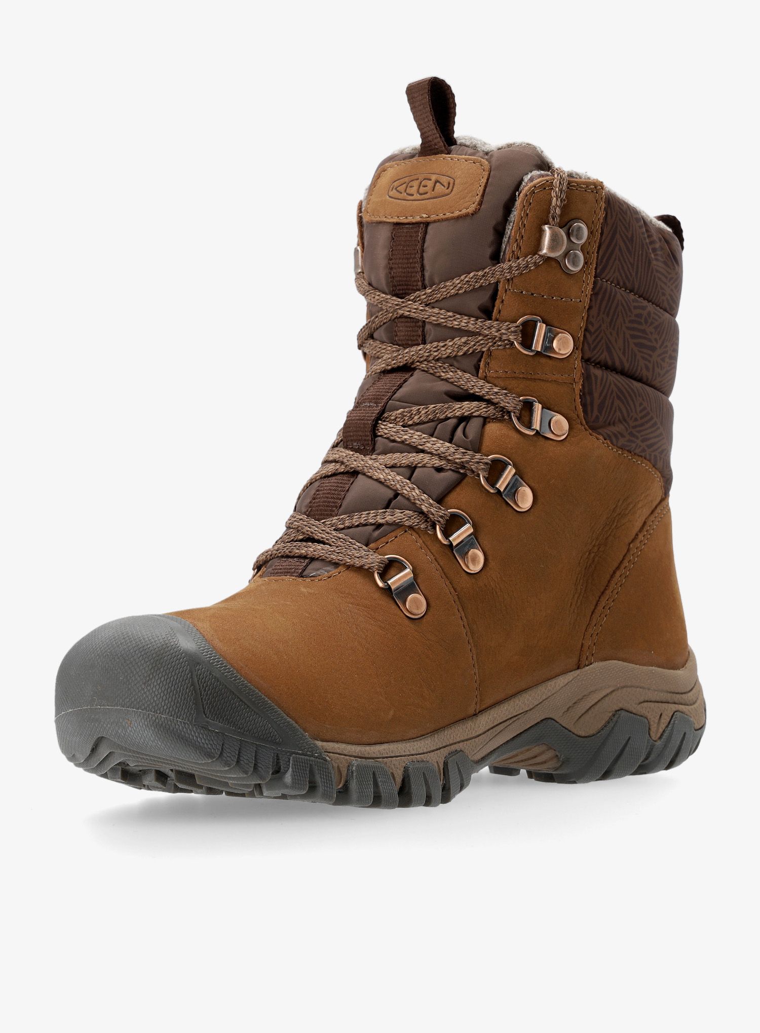 Ženske zimske cipele Keen Greta Boot Wp - bison/java