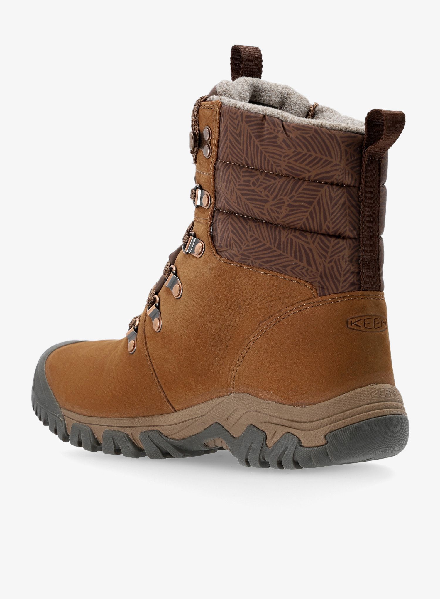 Ženske zimske cipele Keen Greta Boot Wp - bison/java
