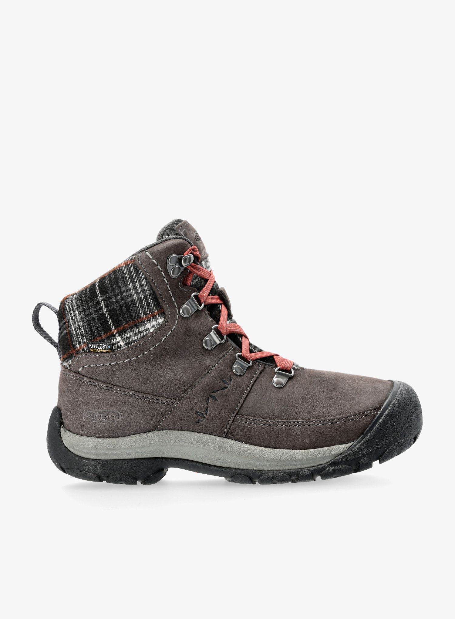 Ženske planinarske cipele Keen Kaci III Winter Mid WP - magnet/black plaid