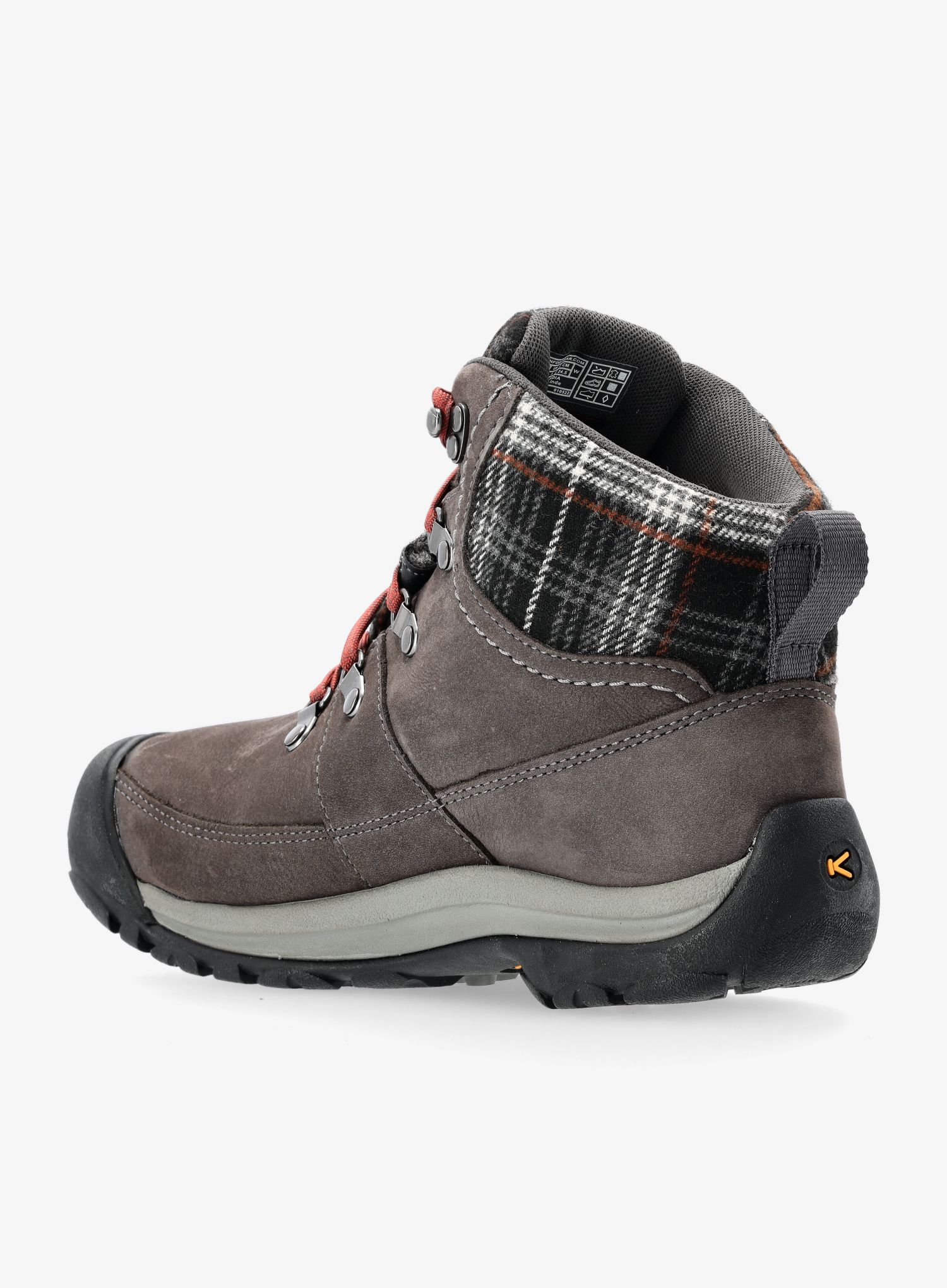 Ženske planinarske cipele Keen Kaci III Winter Mid WP - magnet/black plaid
