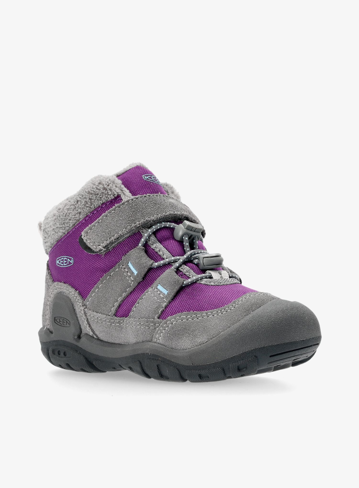 Dječje cipele Keen Knotch Chukka - steel grey/charisma