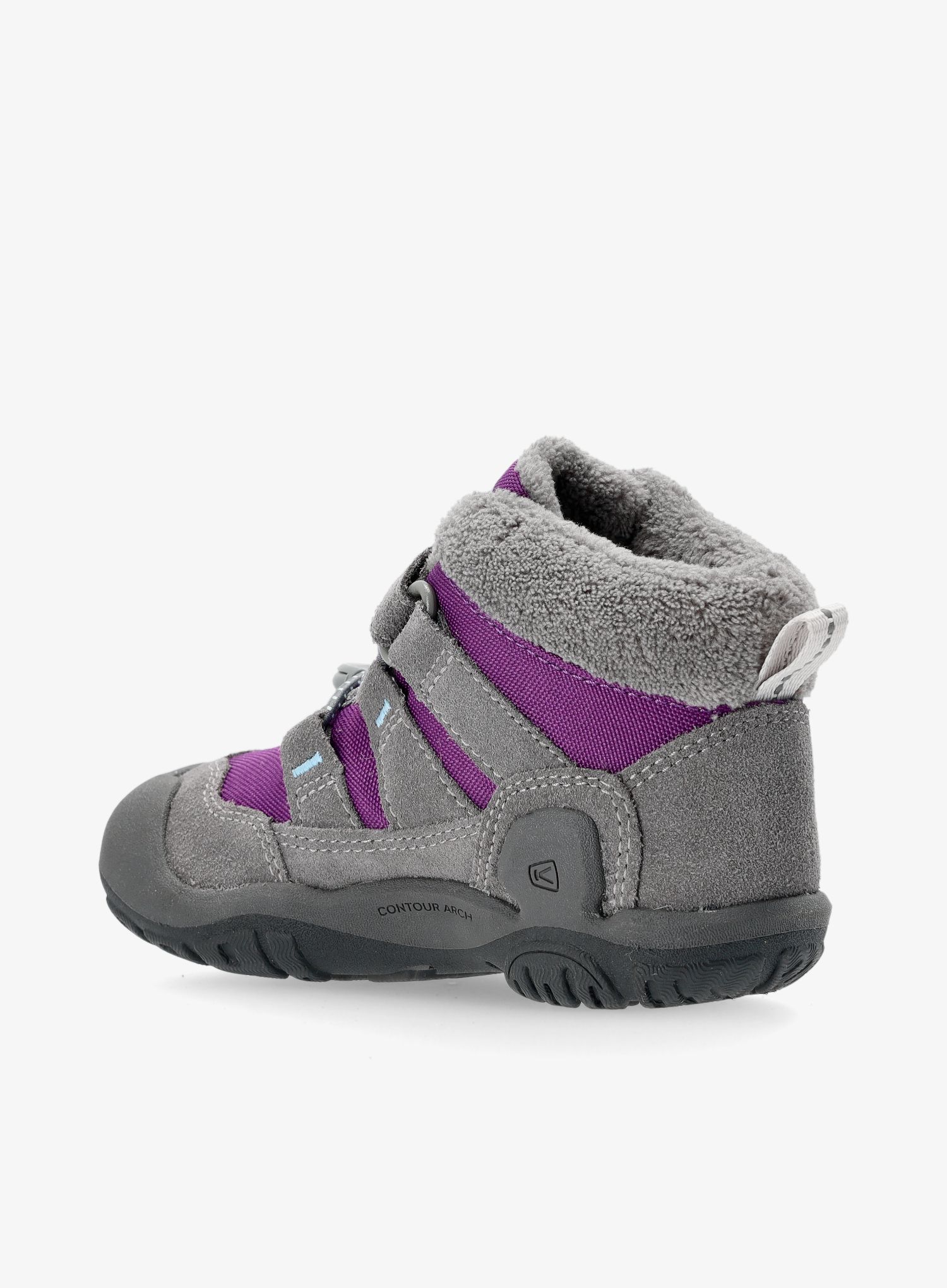 Dječje cipele Keen Knotch Chukka - steel grey/charisma
