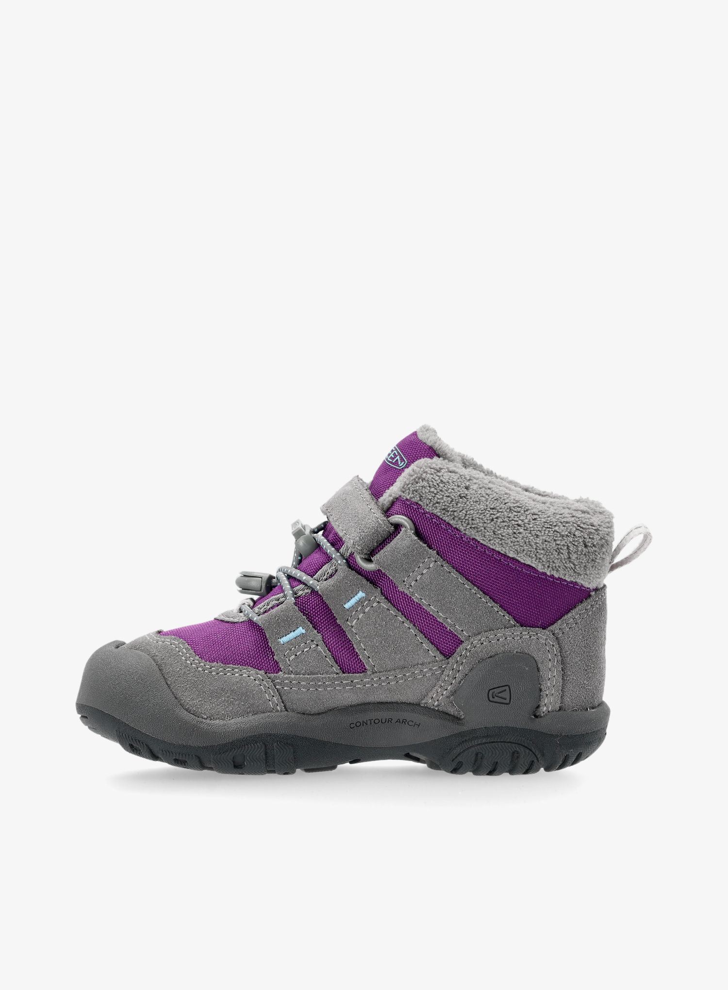 Dječje cipele Keen Knotch Chukka - steel grey/charisma